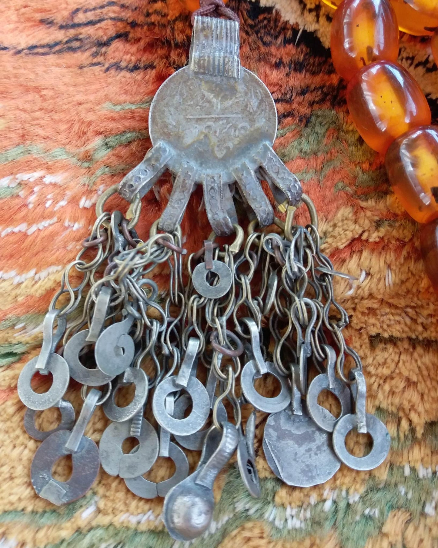 Vintage 20yrs Ottoman Collectible Faturan Prayer Bead, Tasbih