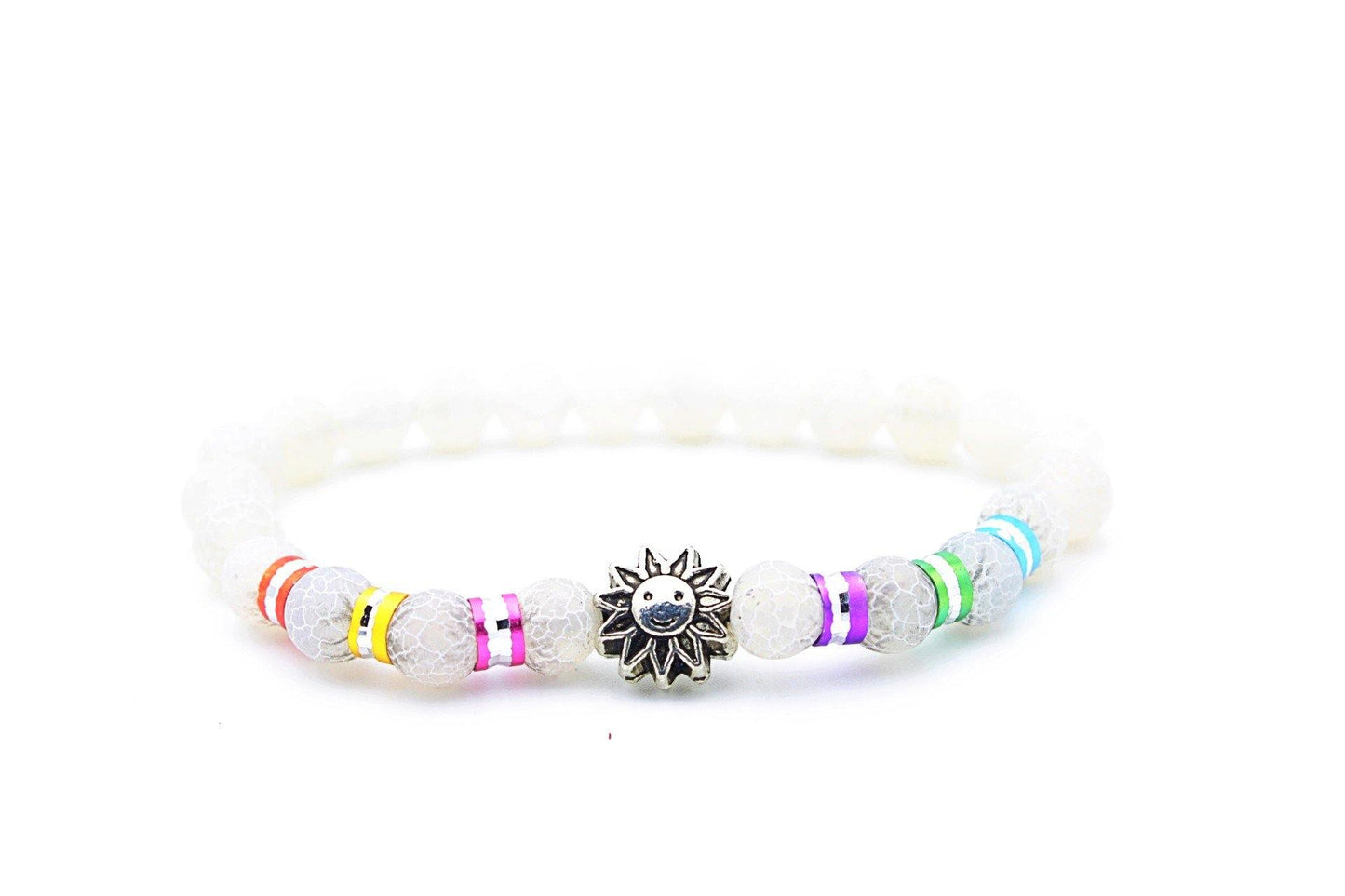 rose quartz gemstone bracelet