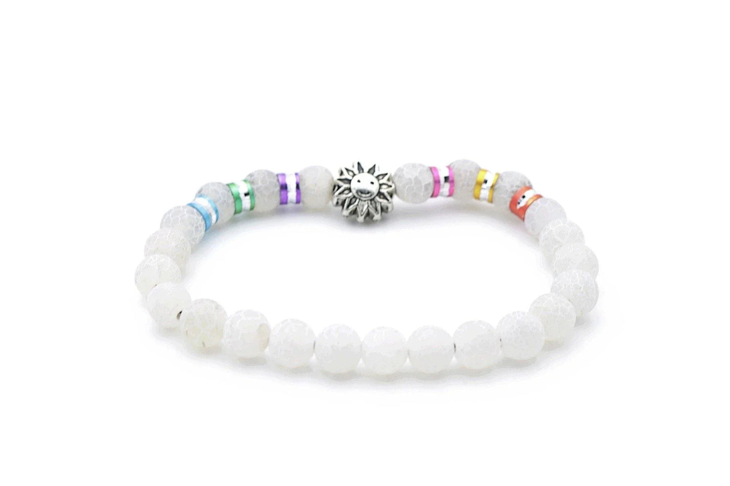 rose quartz gemstone bracelet