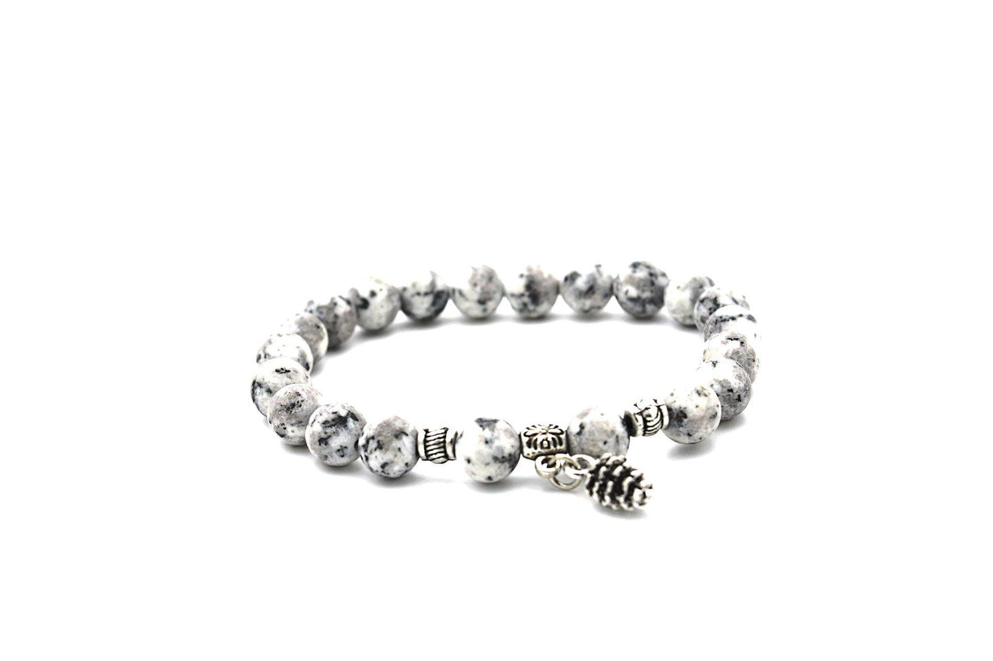 howlite gemstone bracelet