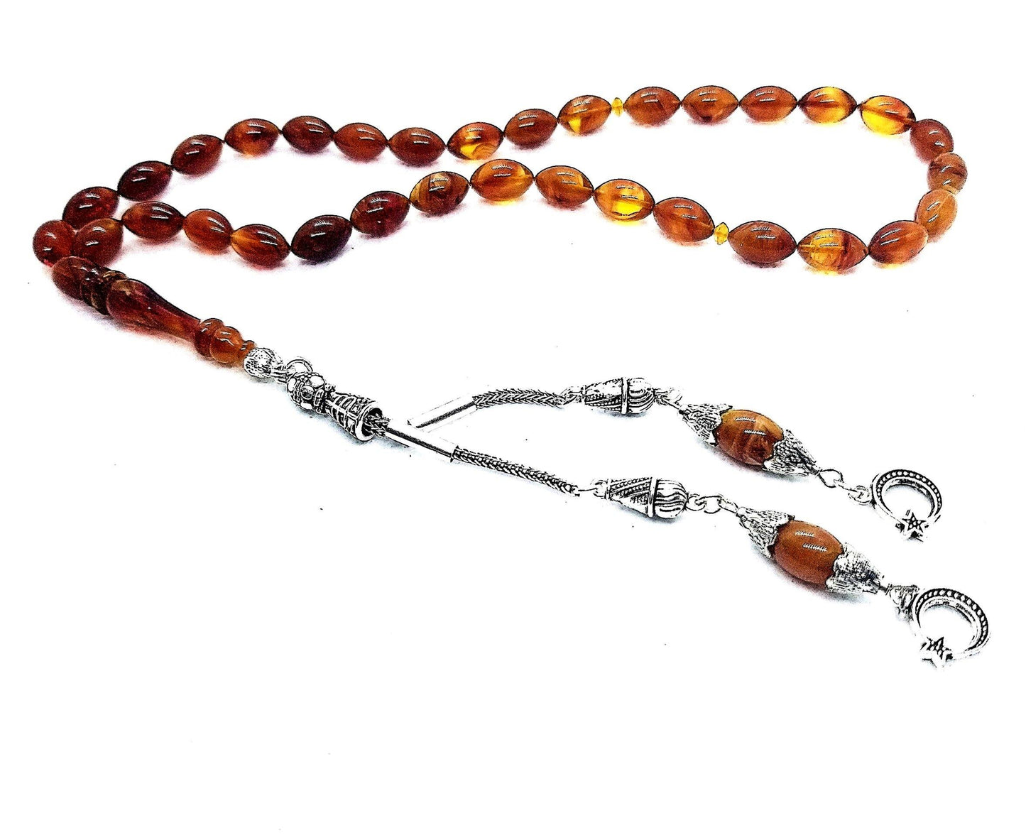 Amber Prayer Beads Kehribar Tesbih