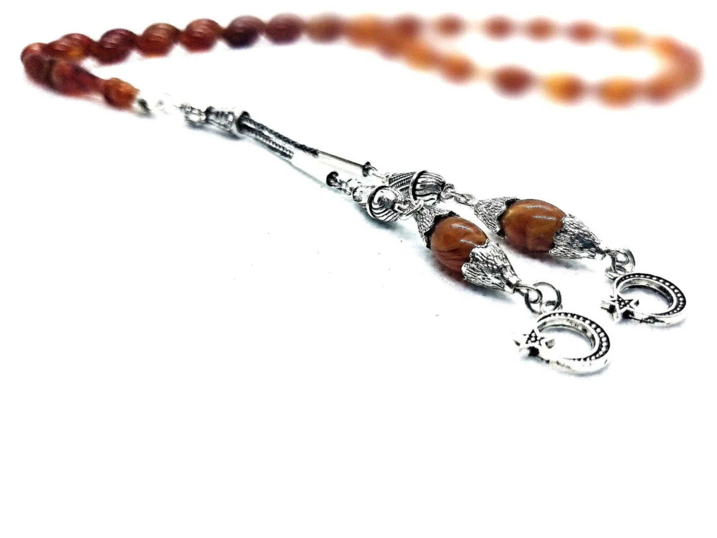 Amber Prayer Beads Kehribar Tesbih