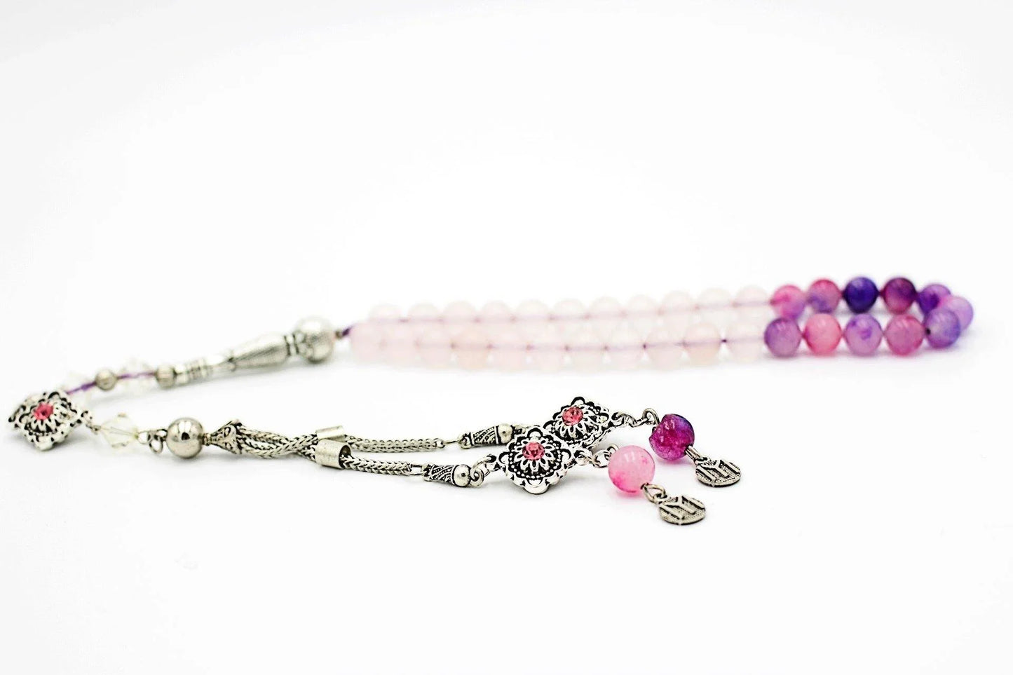 prayer beads gemstones Amethyst luxury tesbih