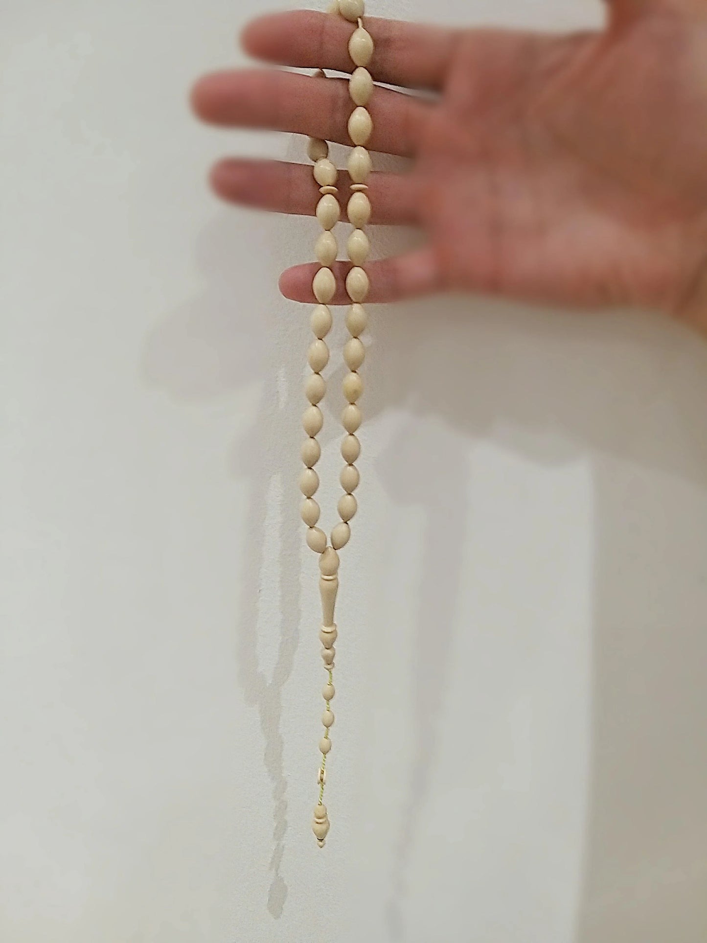 Unique Master Crafted Natural Orange Tree Prayer Beads, Misbaha, Tesbih, Tasbih UK-163X - Luxury R Visible