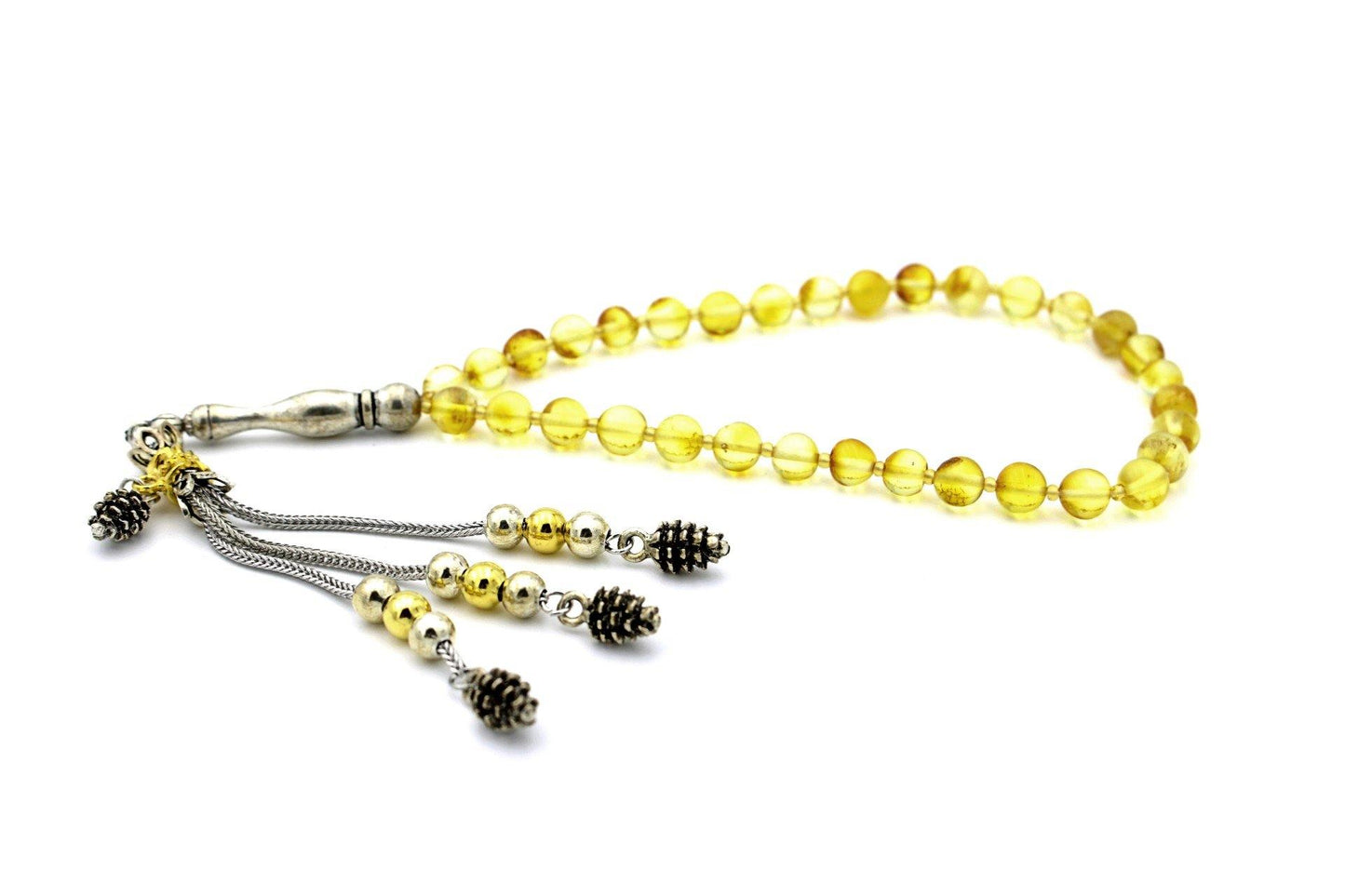 Baltic Amber Gemstone Meditation Beads