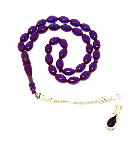 Copper Tassel Prayer Beads Kehribar Tesbih