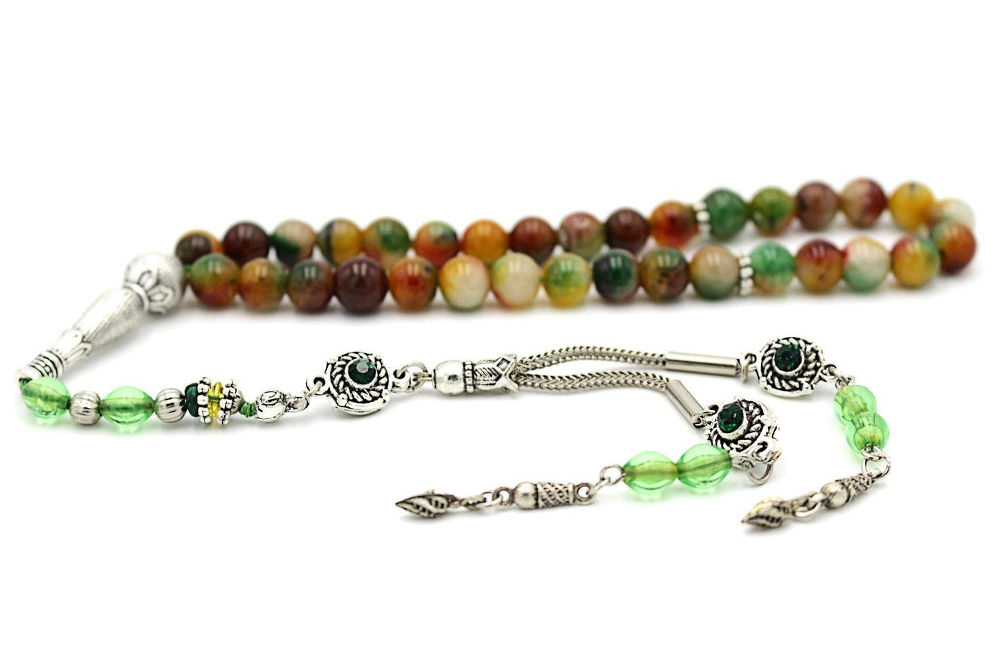 silver jewellery luxury r visible prayer beads gemstones tesbih tasbeeh