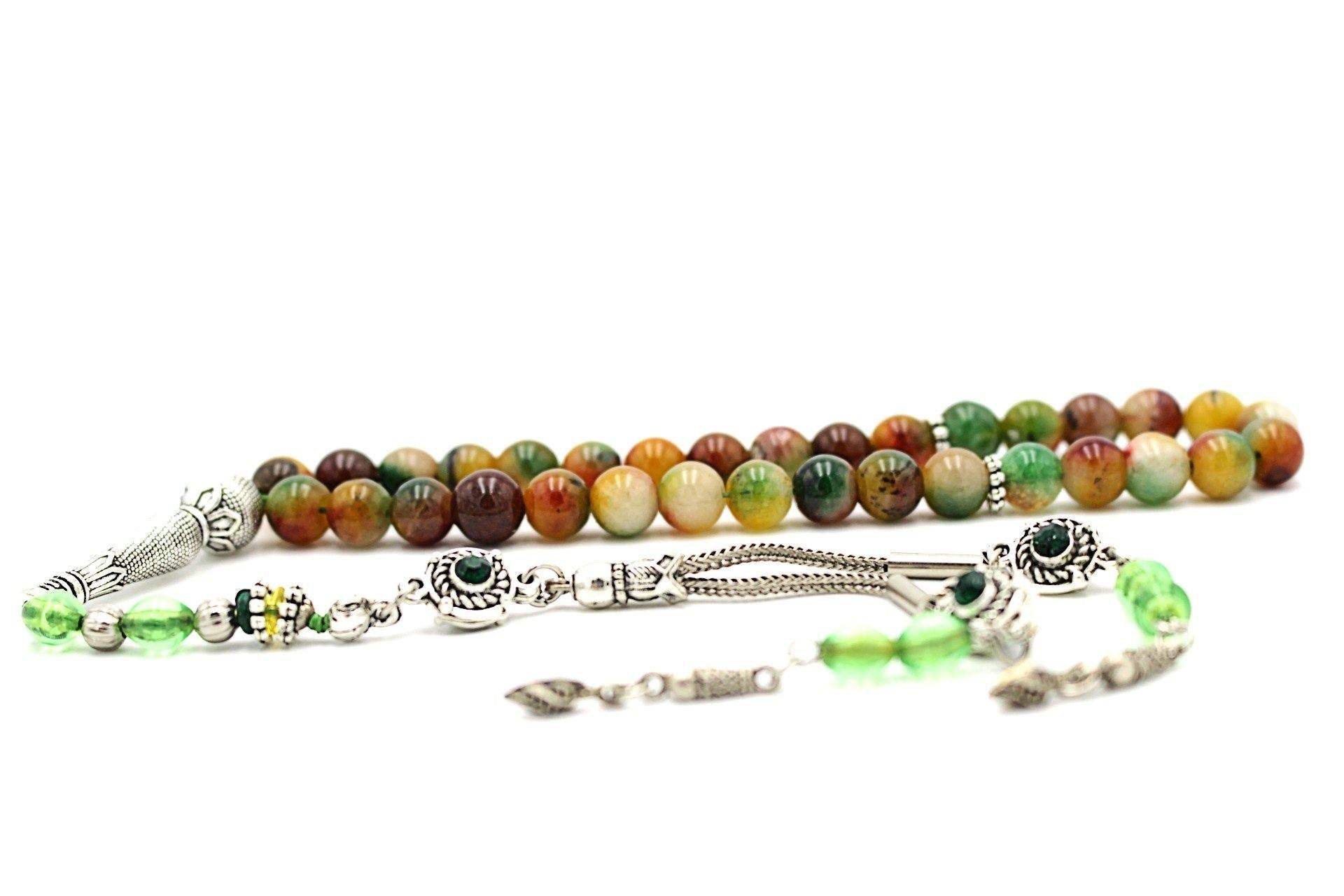 silver jewellery luxury r visible prayer beads gemstones tesbih tasbeeh