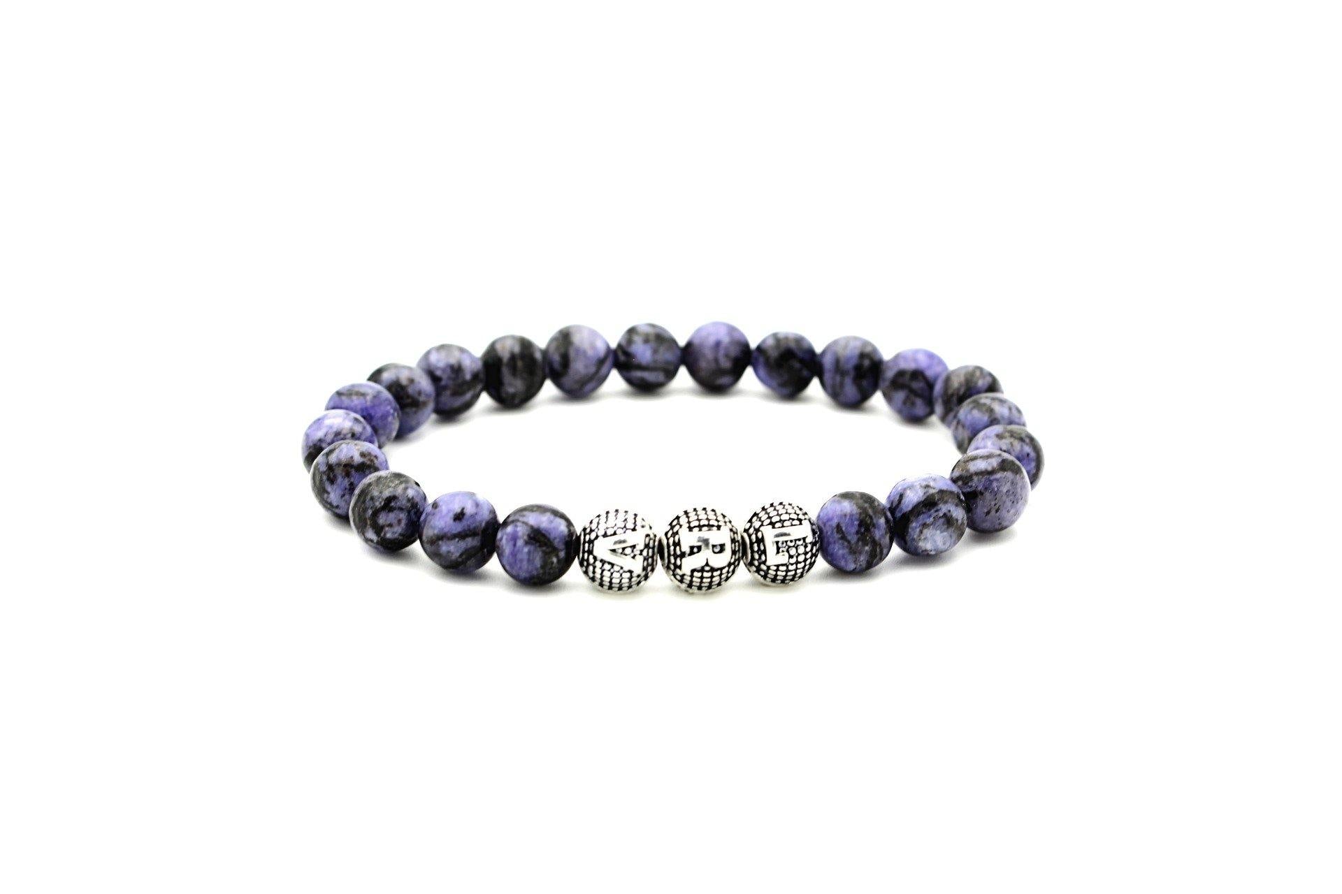 Amethyst gemstone bracelets