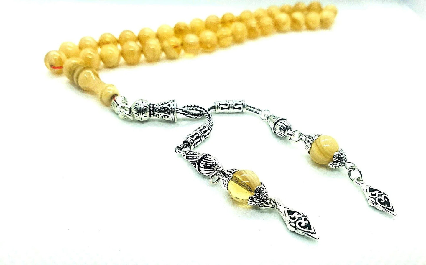 Amber Prayer Beads Kehribar Tesbih