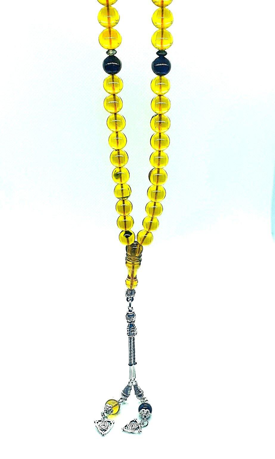 Amber Prayer Beads Kehribar Tesbih