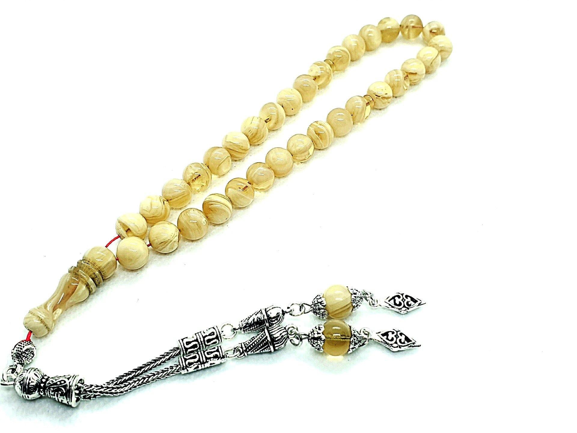 Amber Prayer Beads Kehribar Tesbih