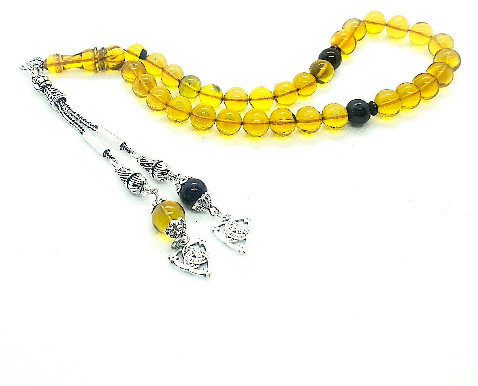 Amber Prayer Beads Kehribar Tesbih