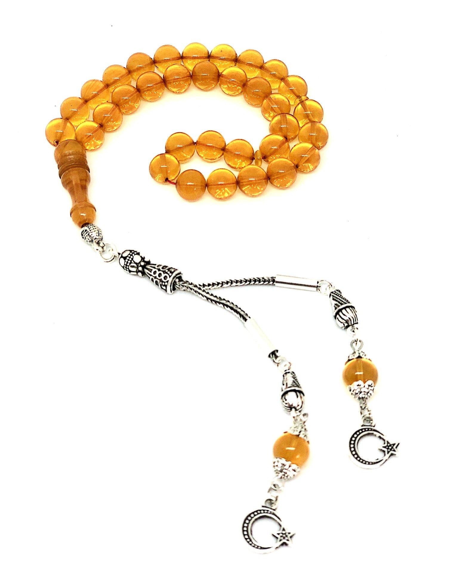 Amber Prayer Beads Kehribar Tesbih