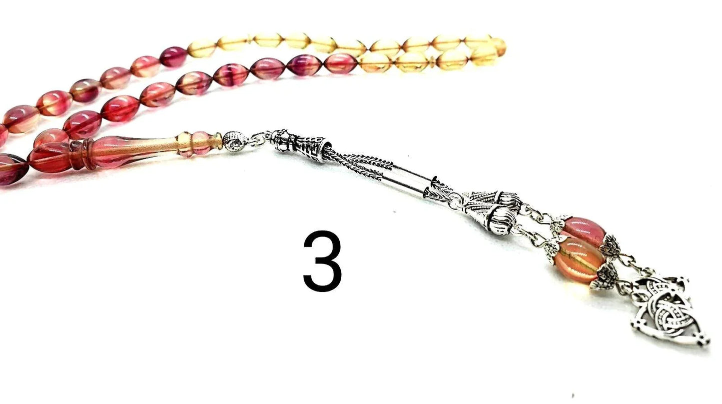Amber Prayer Beads Kehribar Tesbih