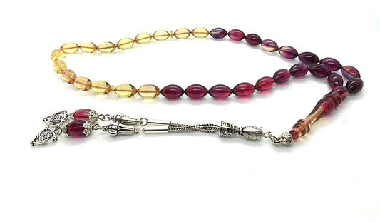 Amber Prayer Beads Kehribar Tesbih