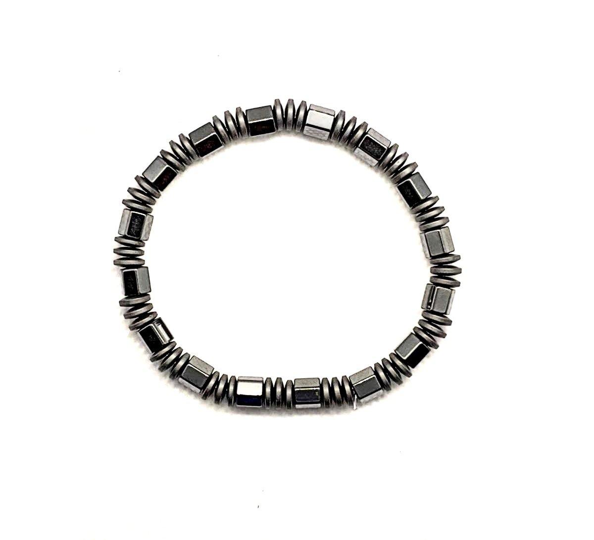 hematite gemstone bracelets