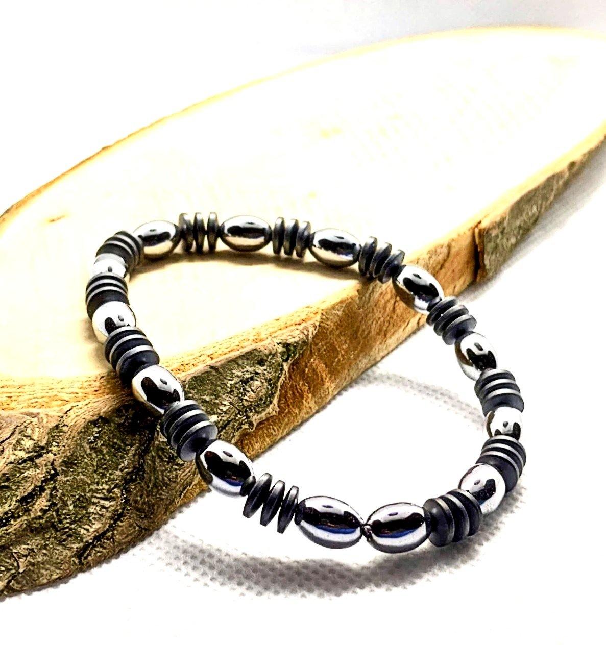 hematite gemstone bracelets