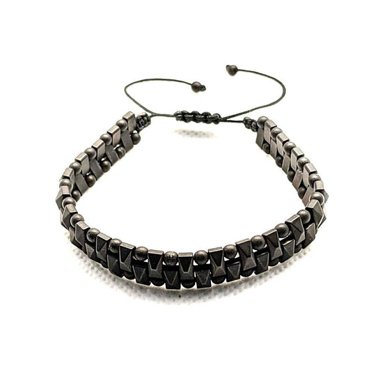 hematite gemstone bracelets