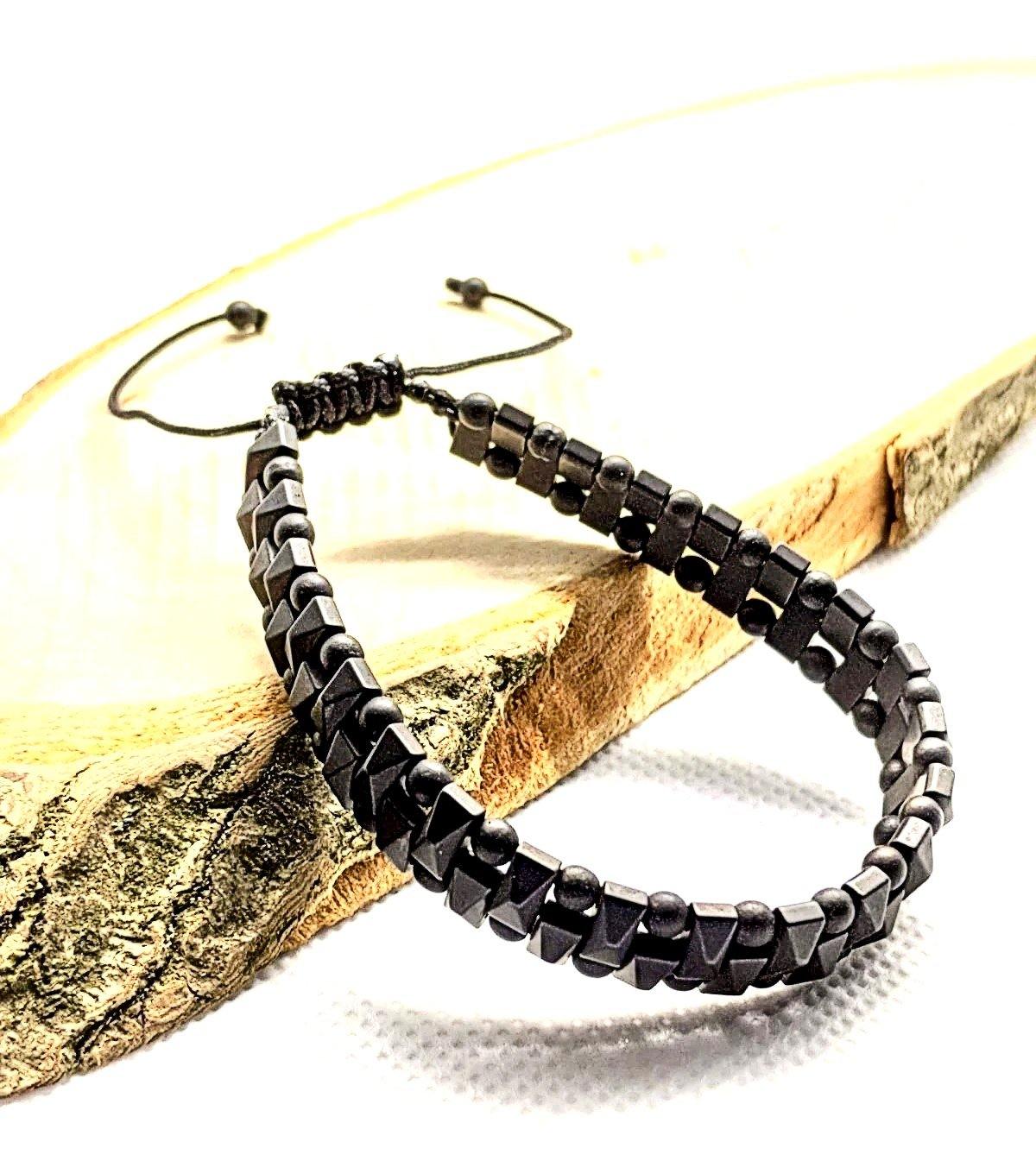 hematite gemstone bracelets