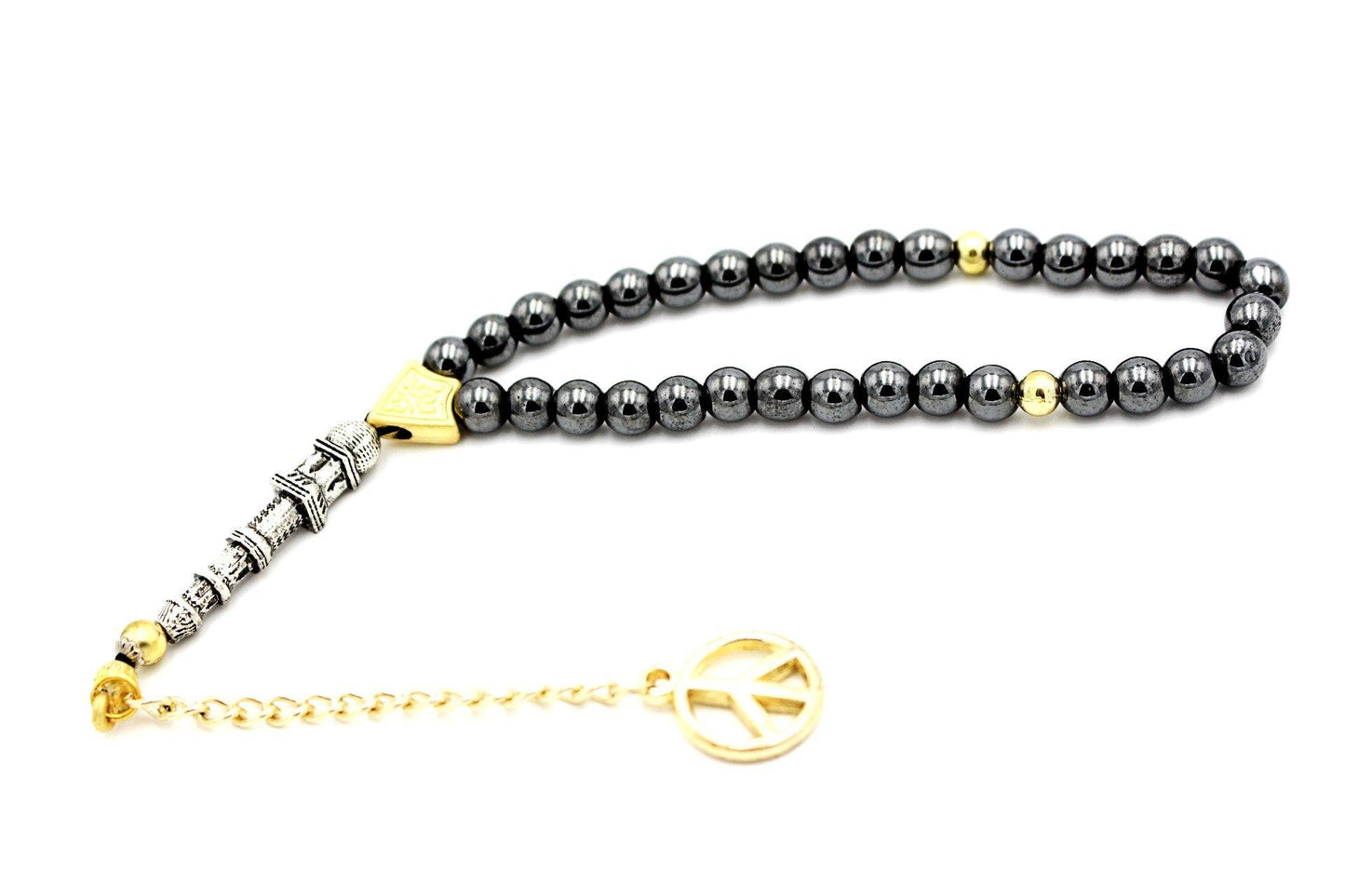 hematite prayer beads jewellery islamic