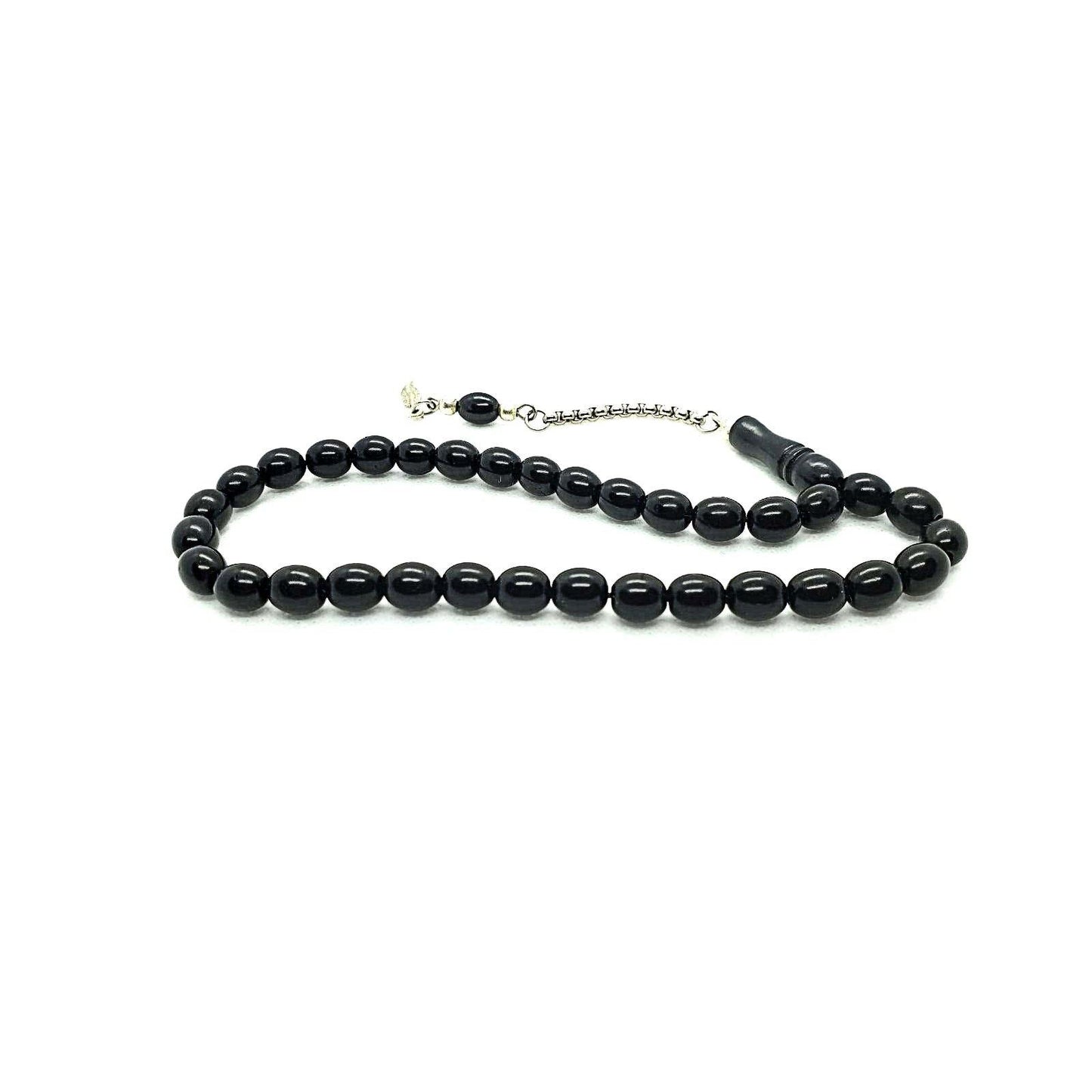 jet stone tesbih PRAYER BEADS