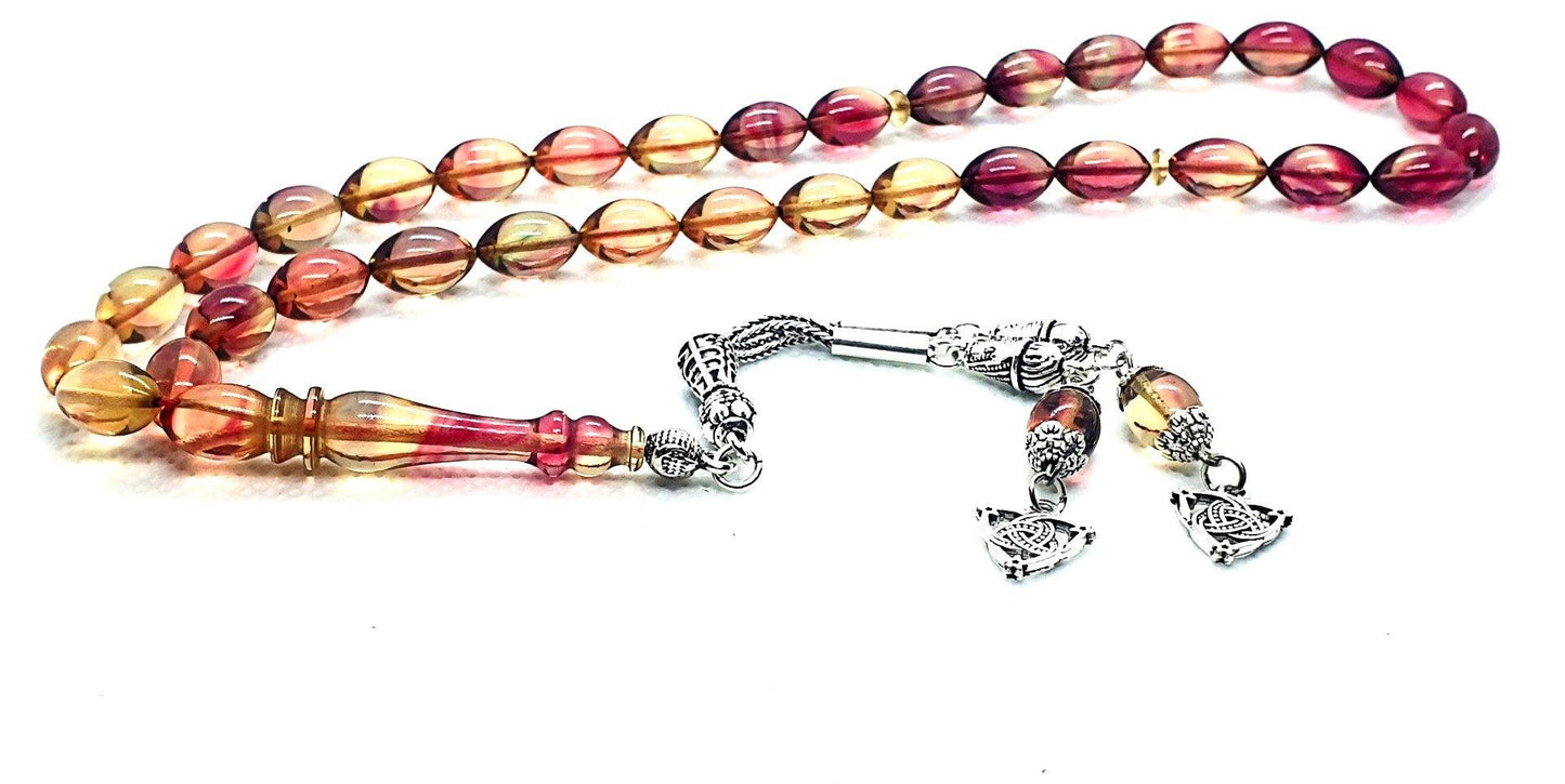 Amber Prayer Beads Kehribar Tesbih