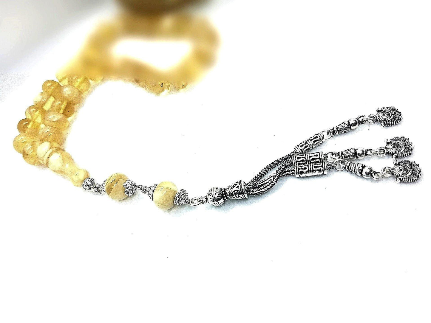 Amber Prayer Beads Kehribar Tesbih