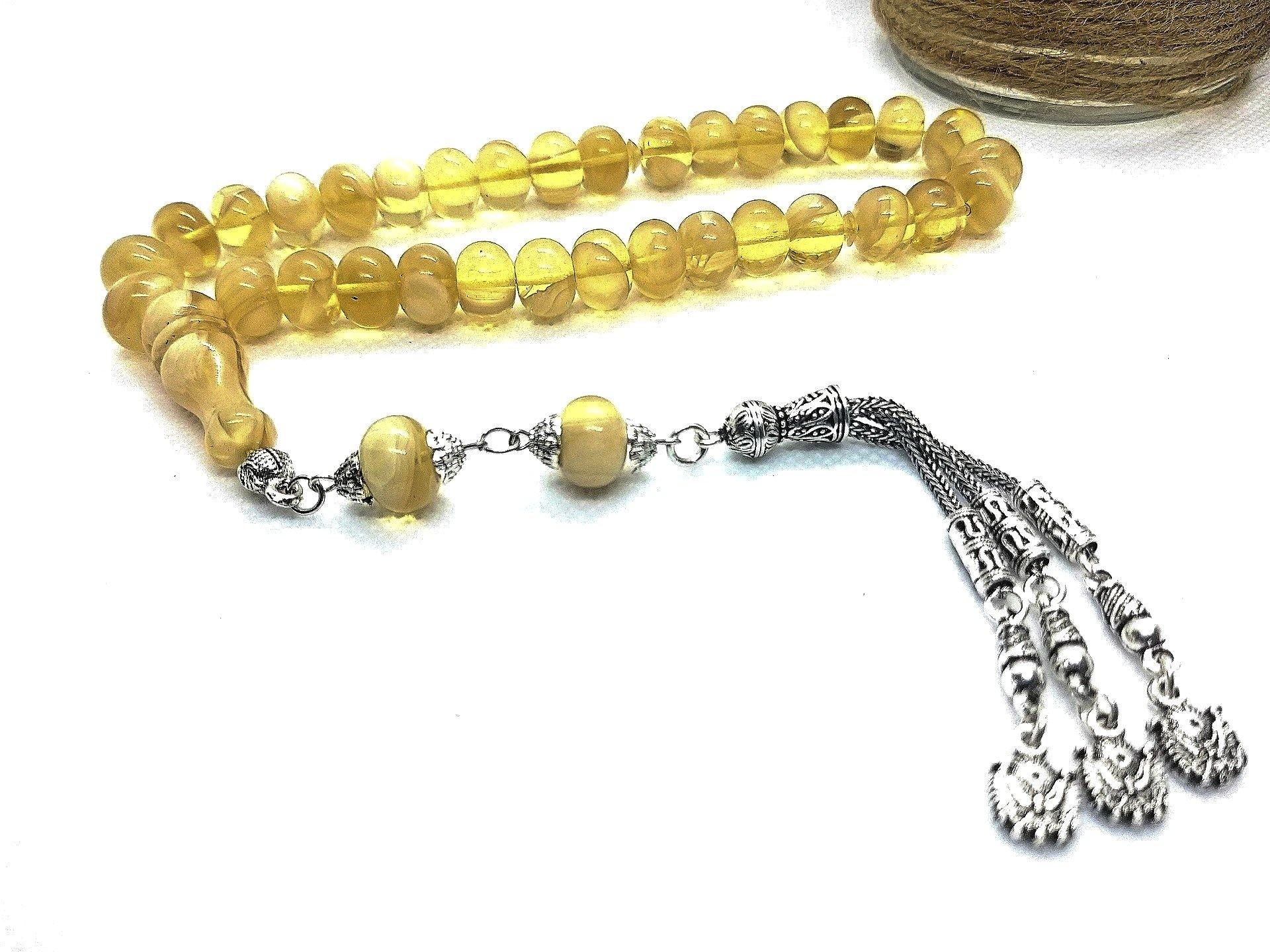 amber Prayer Beads Kehribar Tesbih
