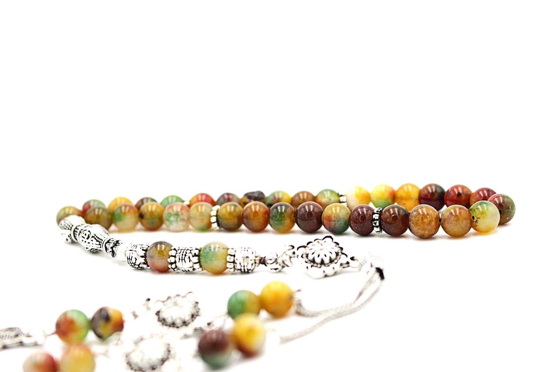 silver jewellery luxury r visible prayer beads gemstones tesbih tasbeeh