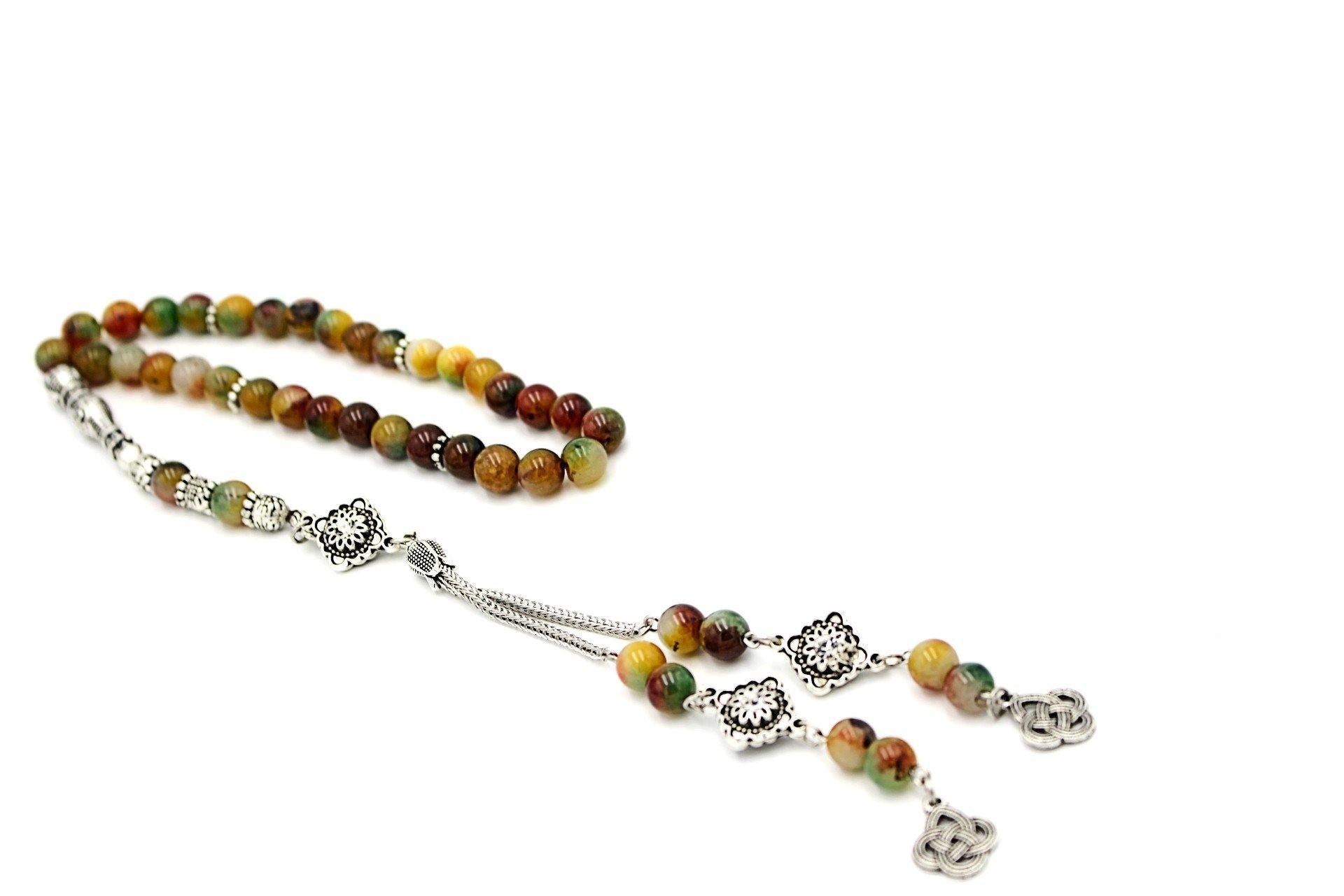 silver jewellery luxury r visible prayer beads gemstones tesbih tasbeeh