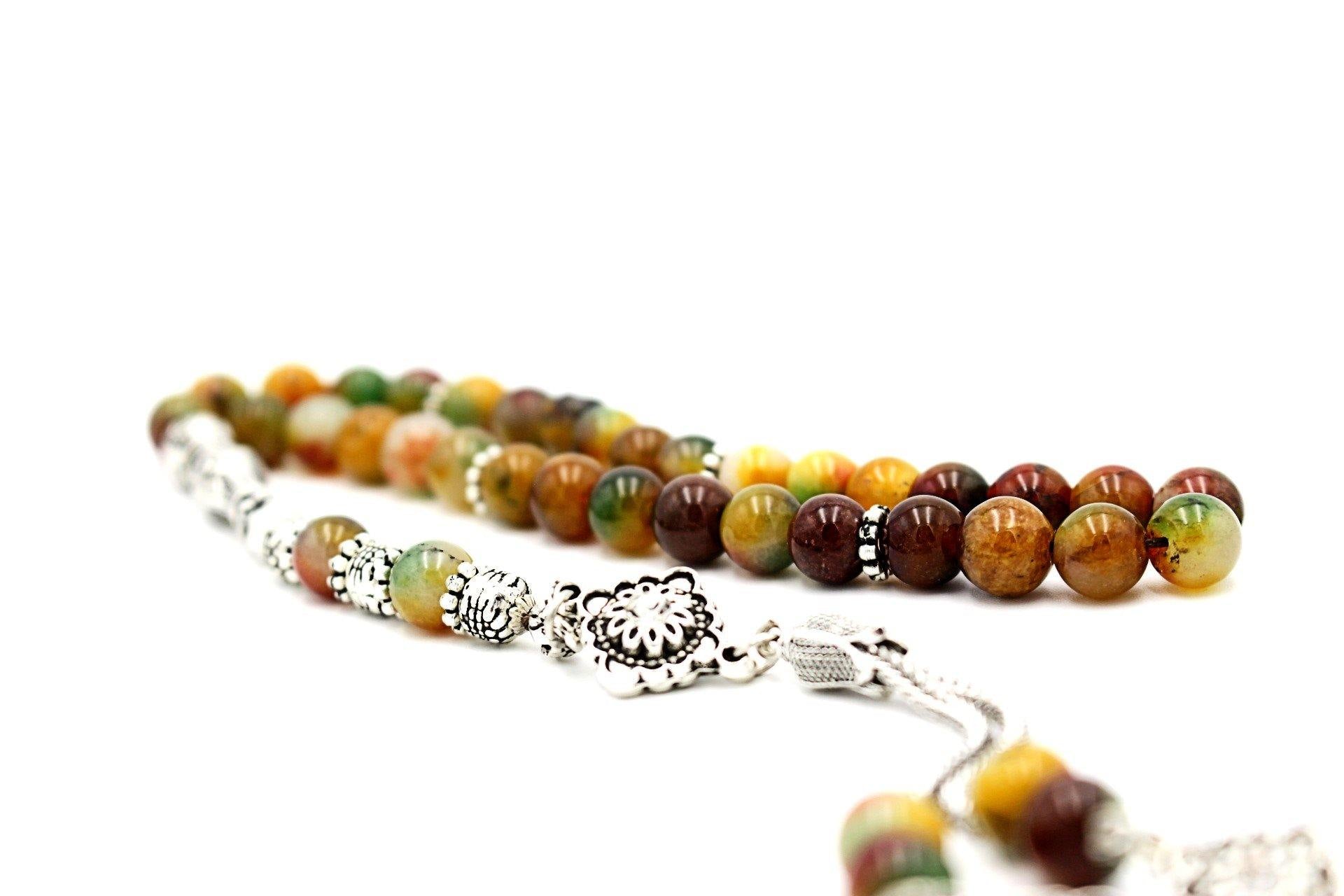 silver jewellery luxury r visible prayer beads gemstones tesbih tasbeeh