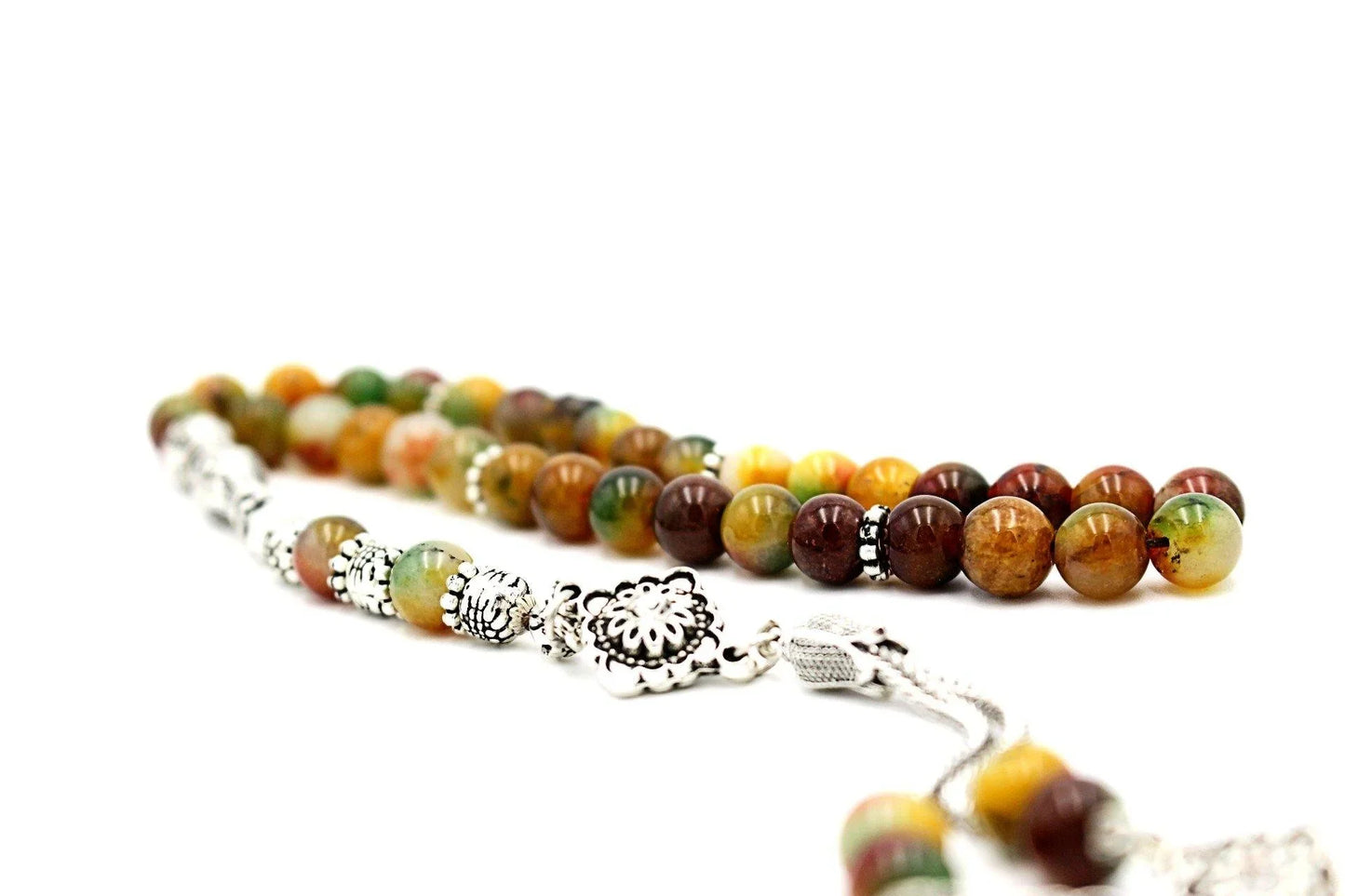 silver jewellery luxury r visible prayer beads gemstones tesbih tasbeeh