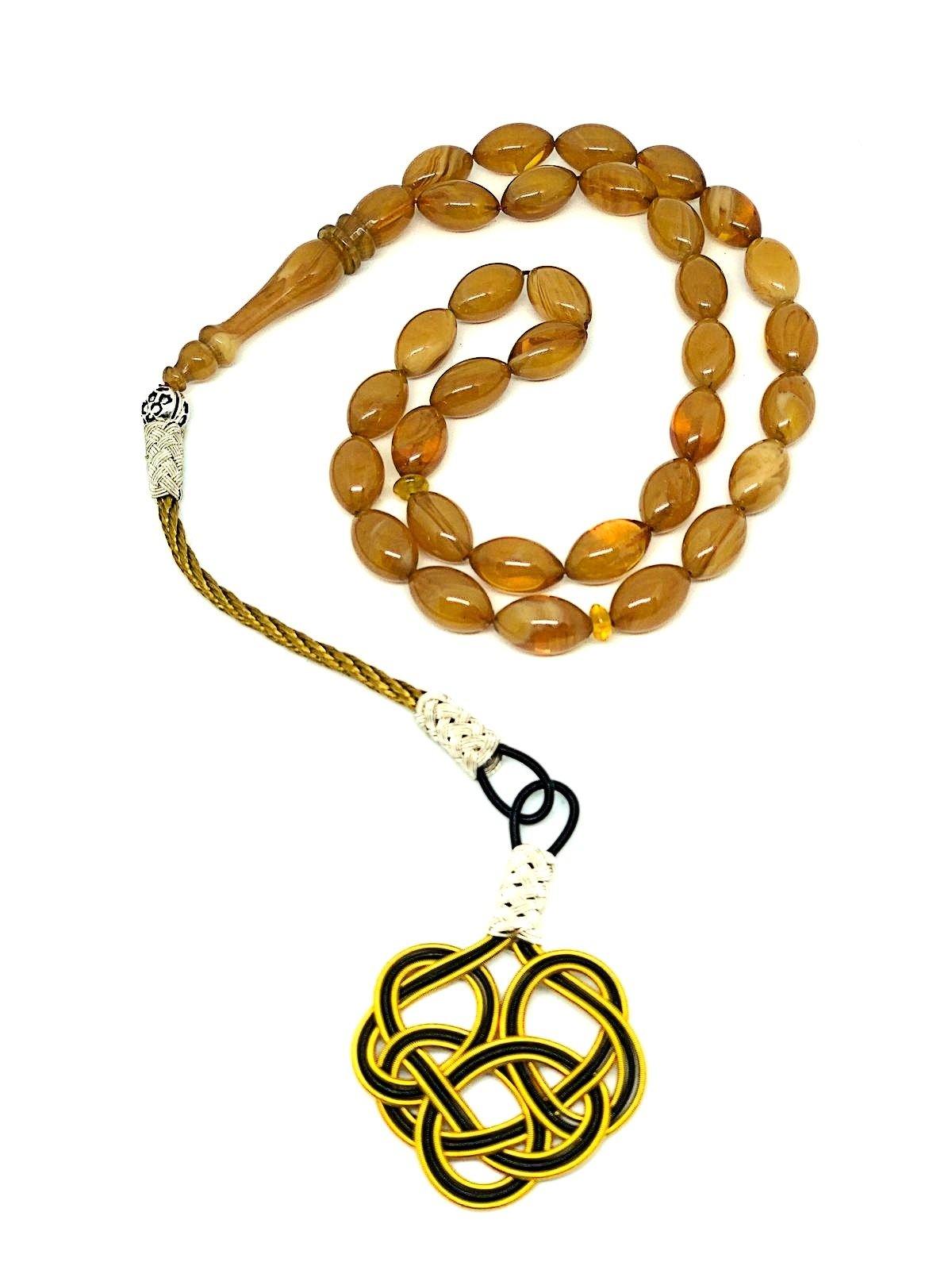 Amber Prayer Beads Kehribar Tesbih