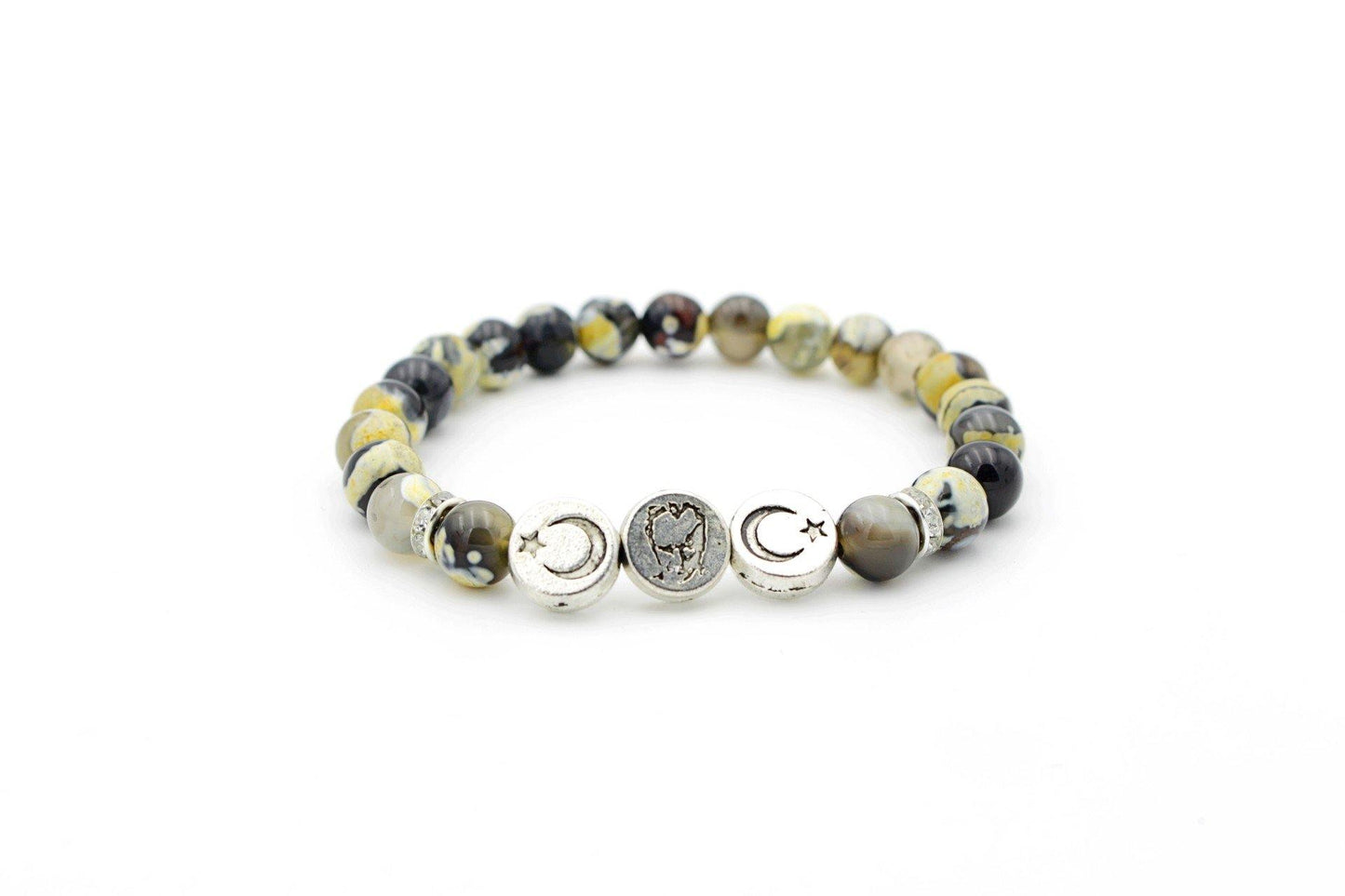 jasper gemstone bracelet