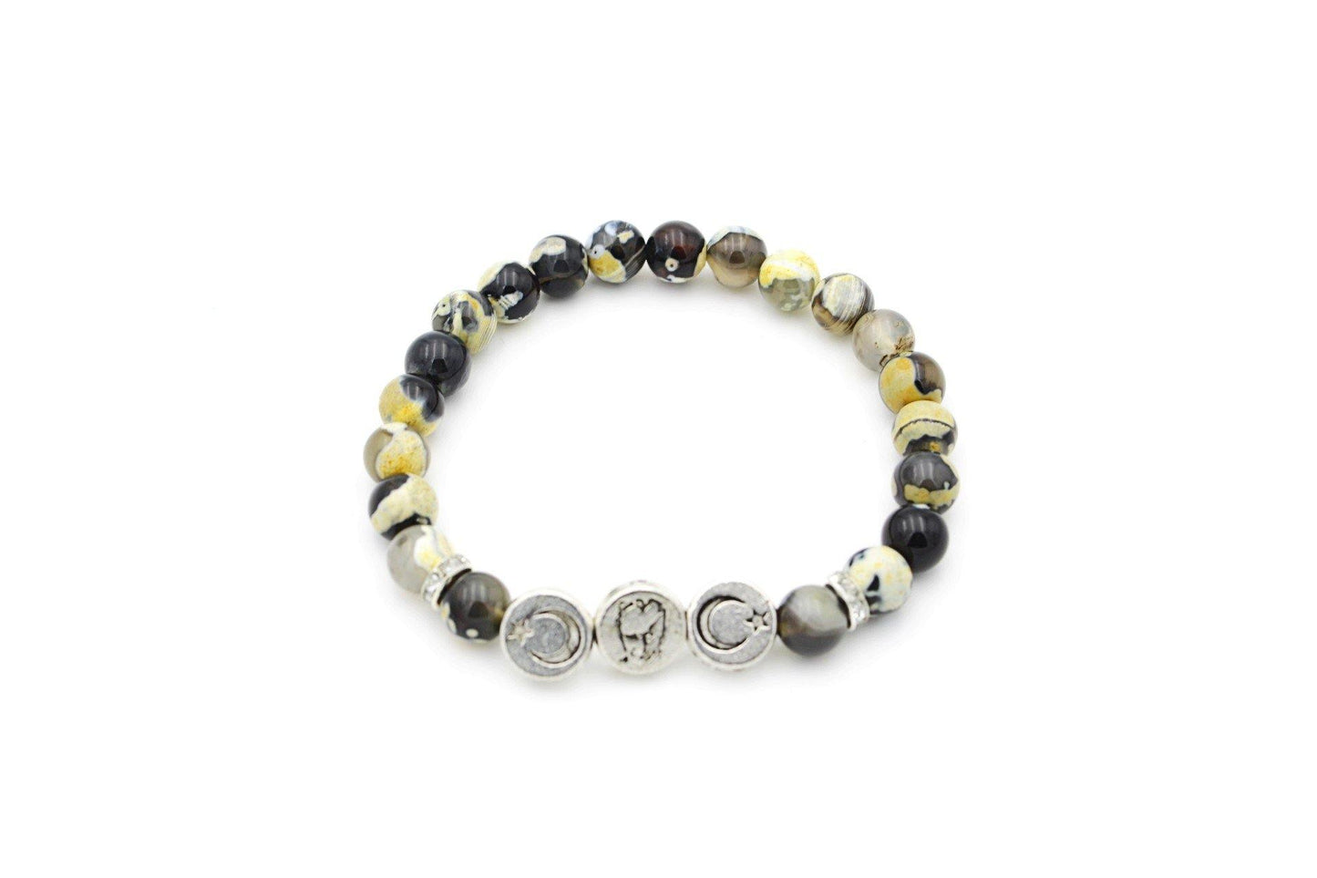 jasper gemstone bracelet