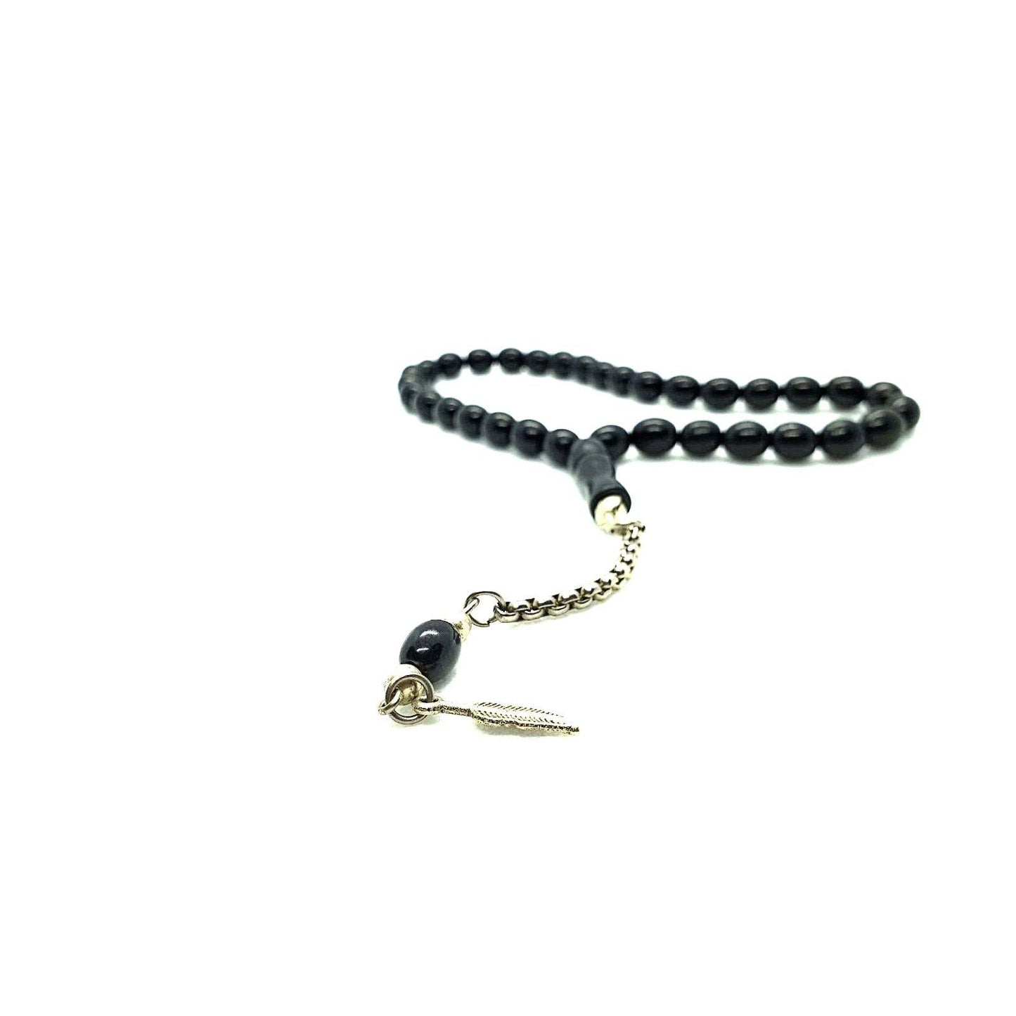 jet stone tesbih PRAYER BEADS