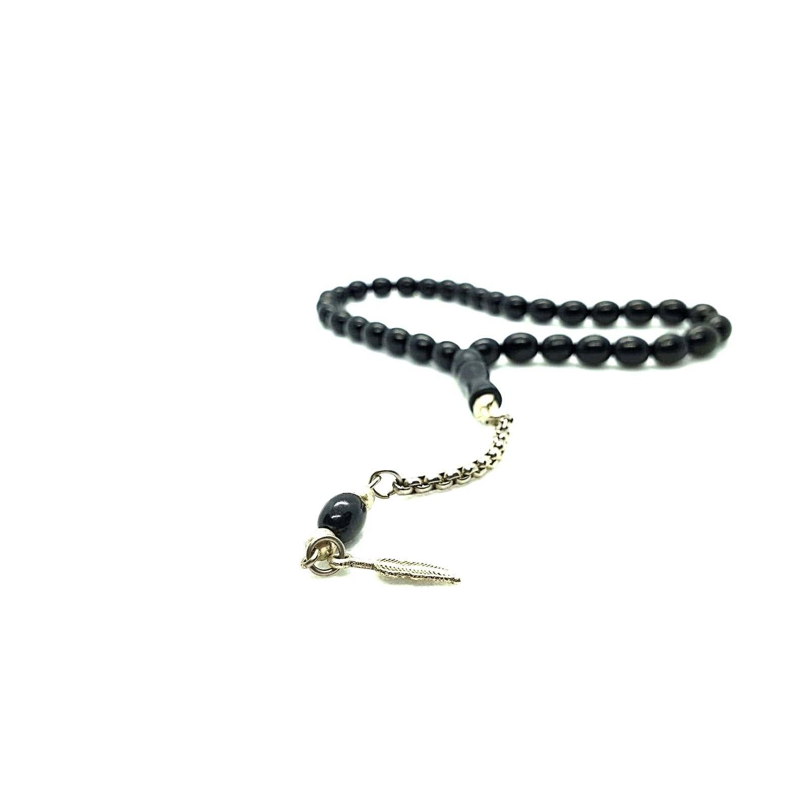 jet stone tesbih PRAYER BEADS
