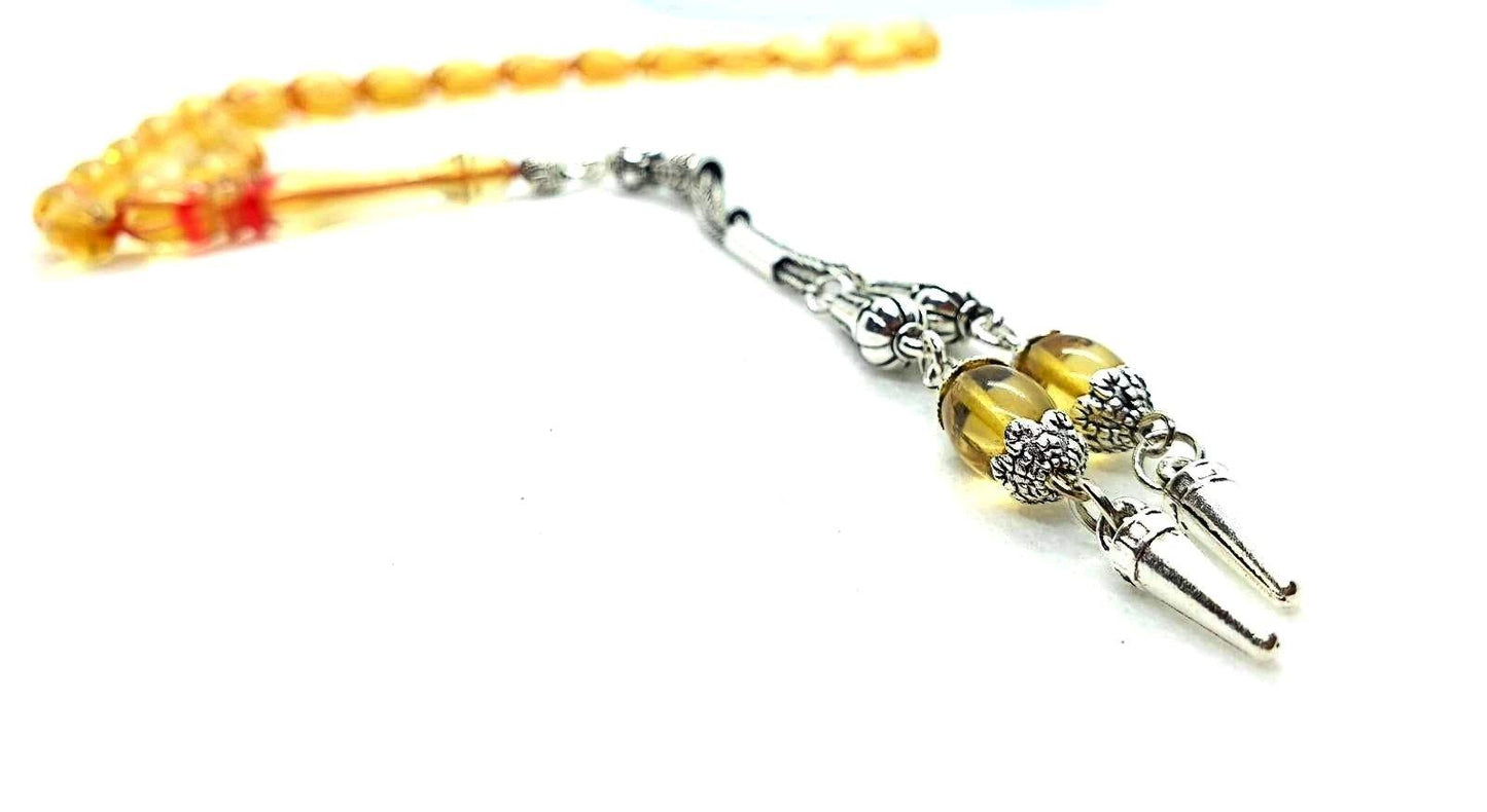 Amber Prayer Beads Kehribar Tesbih