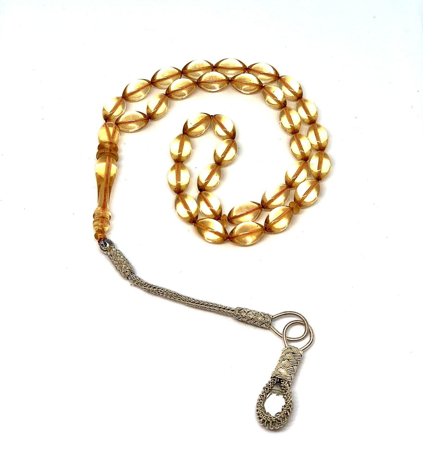Amber Prayer Beads Kehribar Tesbih