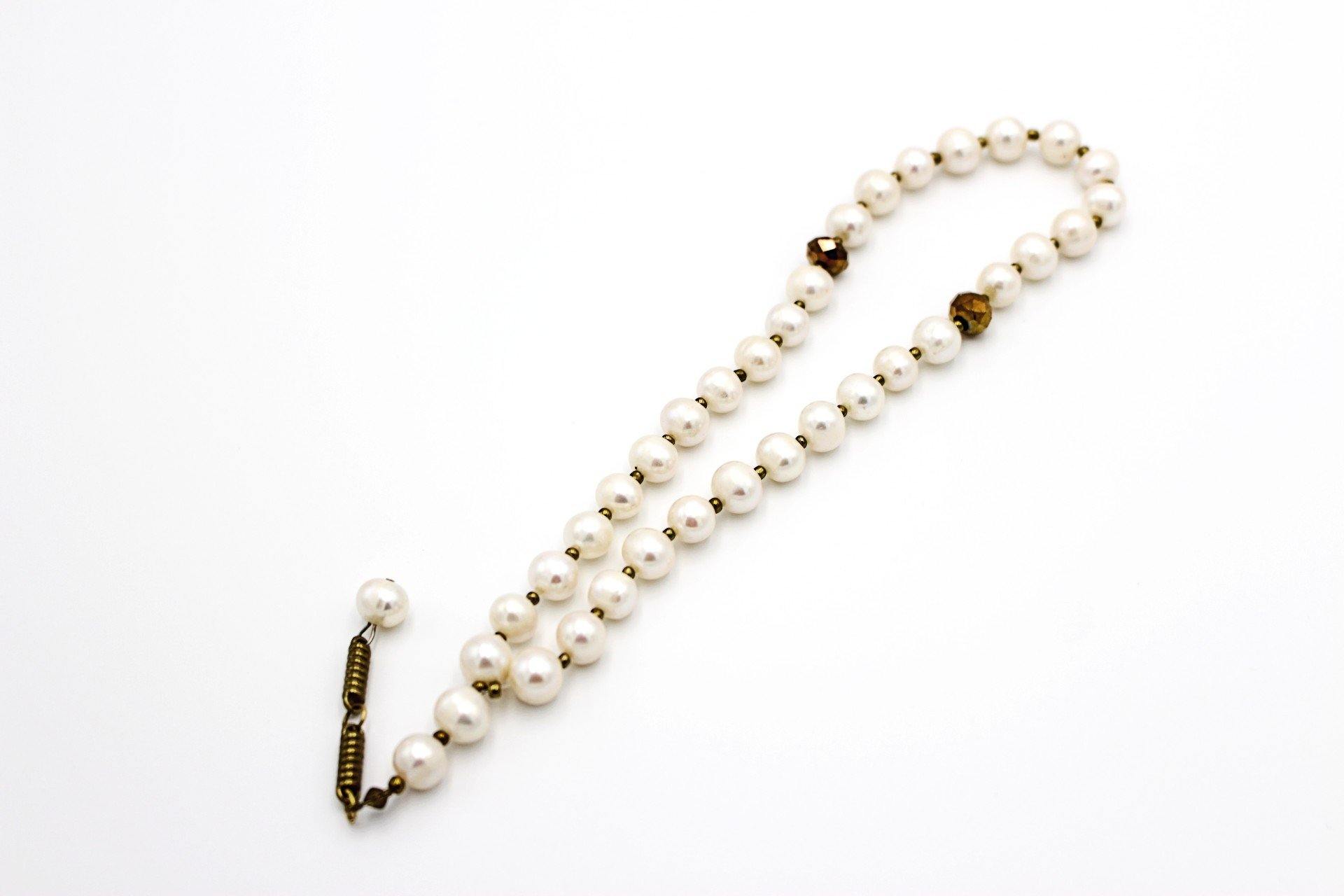 pearl gemstones prayer beads