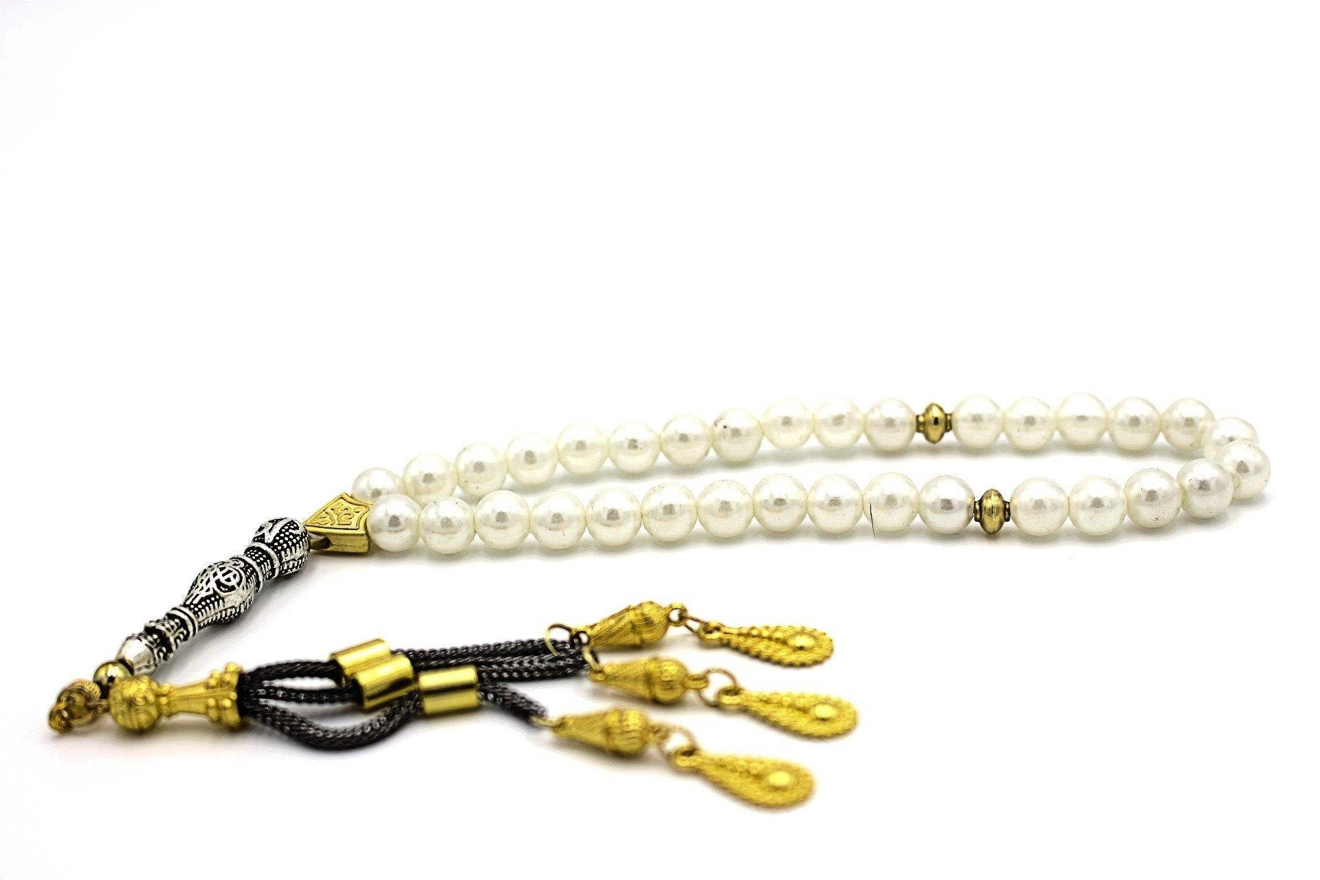 pearl gemstones prayer beads