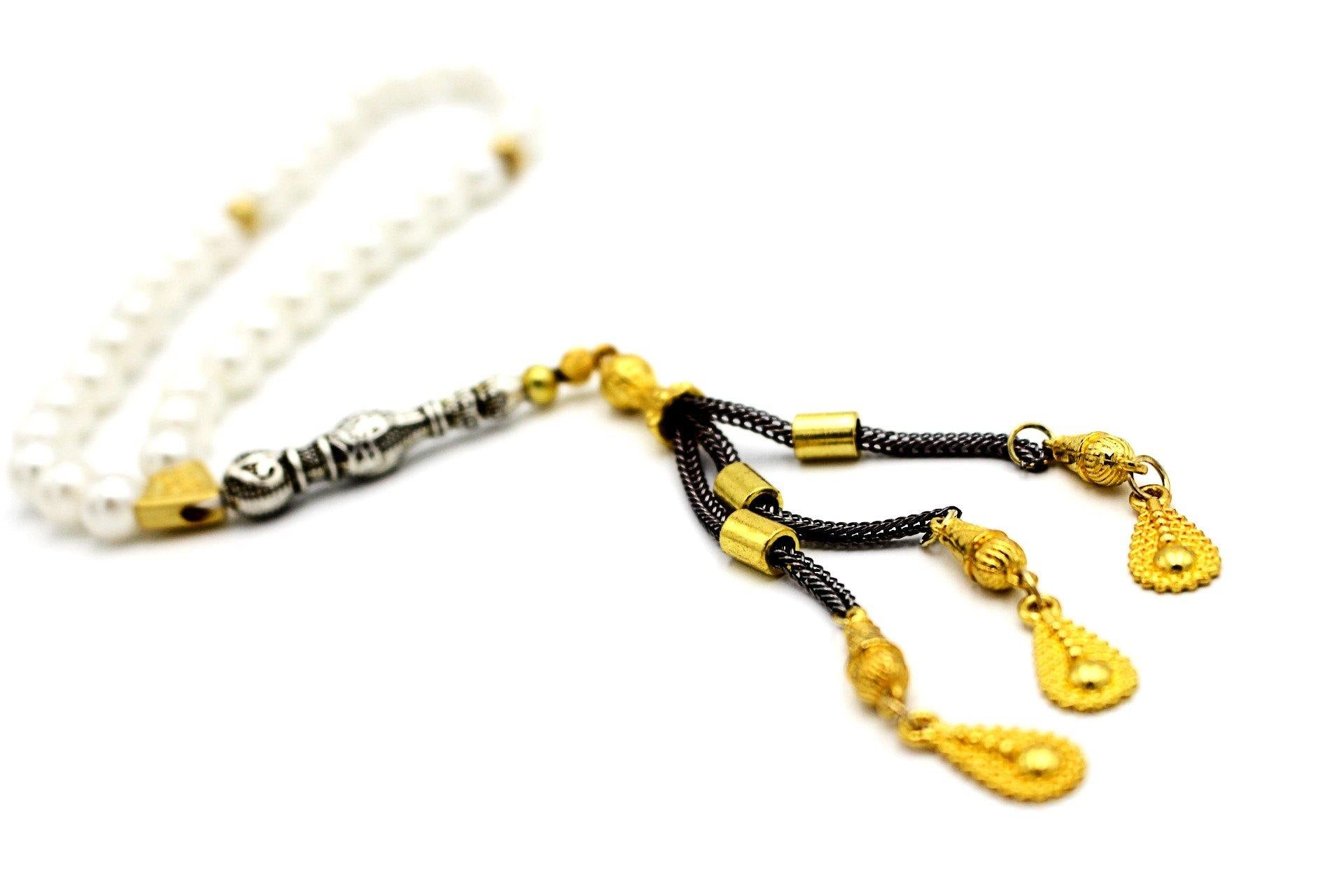 pearl gemstones prayer beads