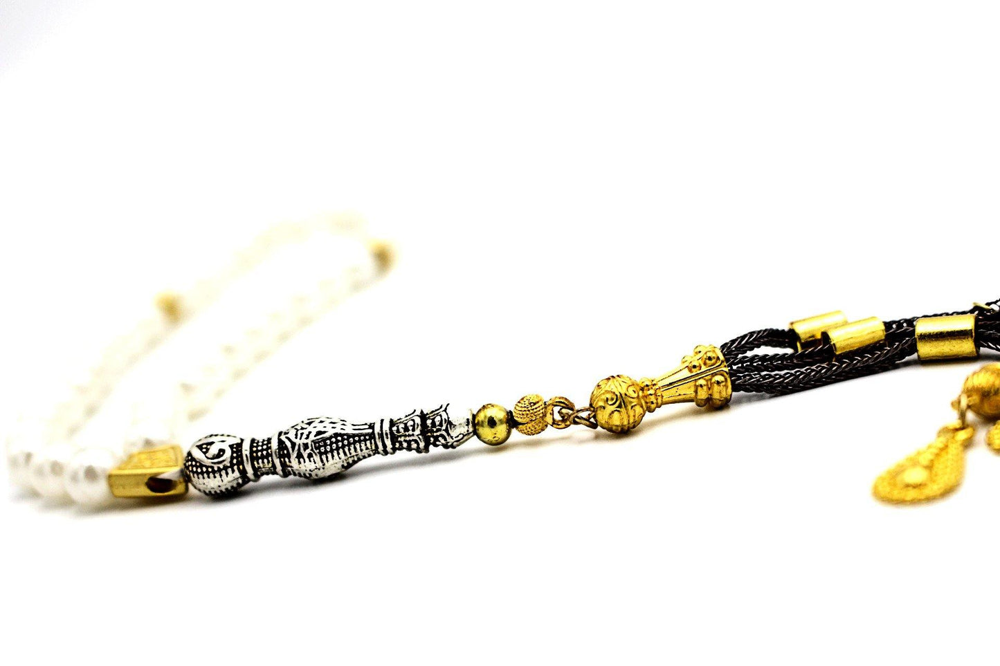 pearl gemstones prayer beads