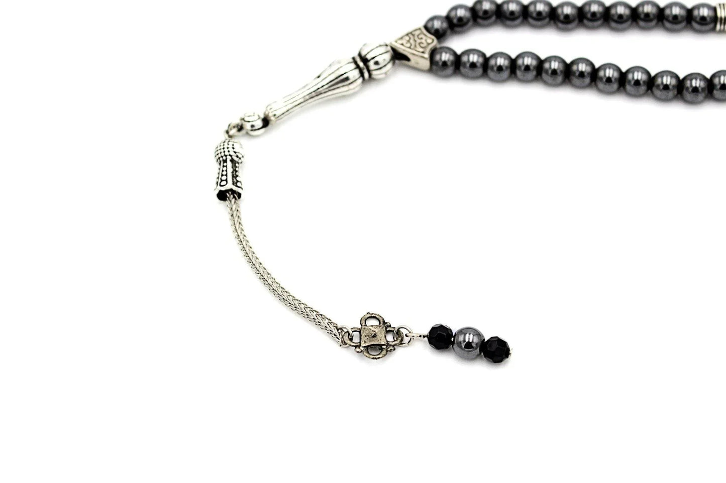 hematite prayer beads jewellery islamic
