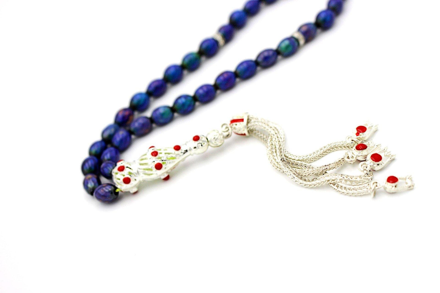prayer beads gemstones silver jewellery