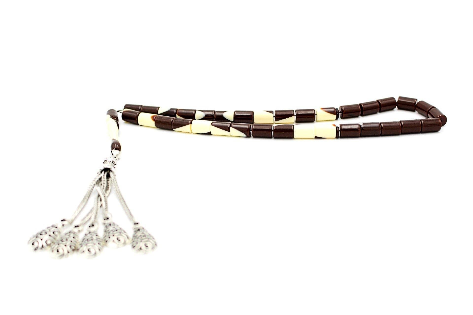 prayer beads gemstones amber silver