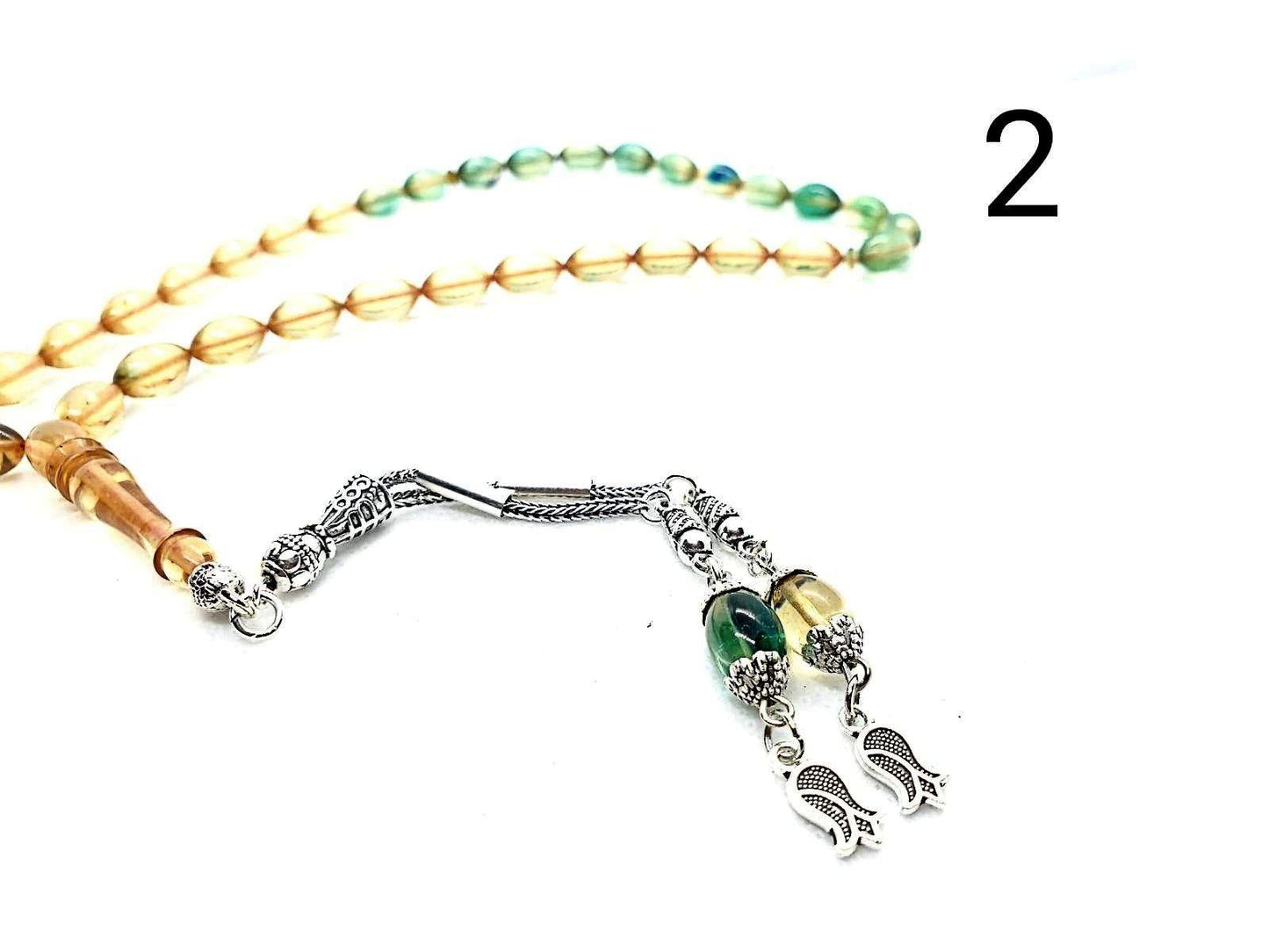Amber Prayer Beads Kehribar Tesbih