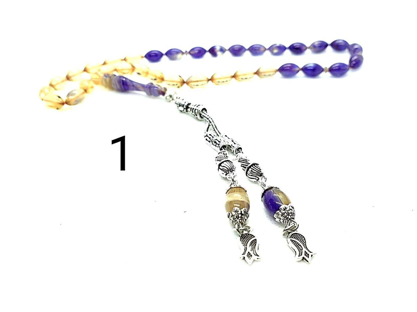 Amber Prayer Beads Kehribar Tesbih