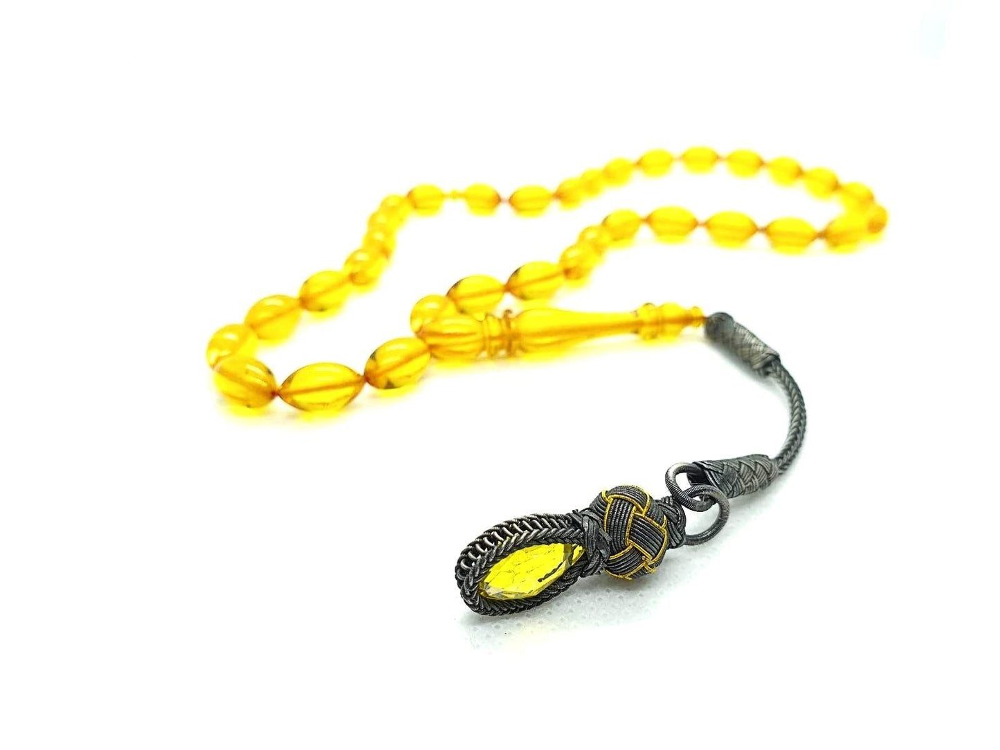 Amber Prayer Beads Kehribar Tesbih